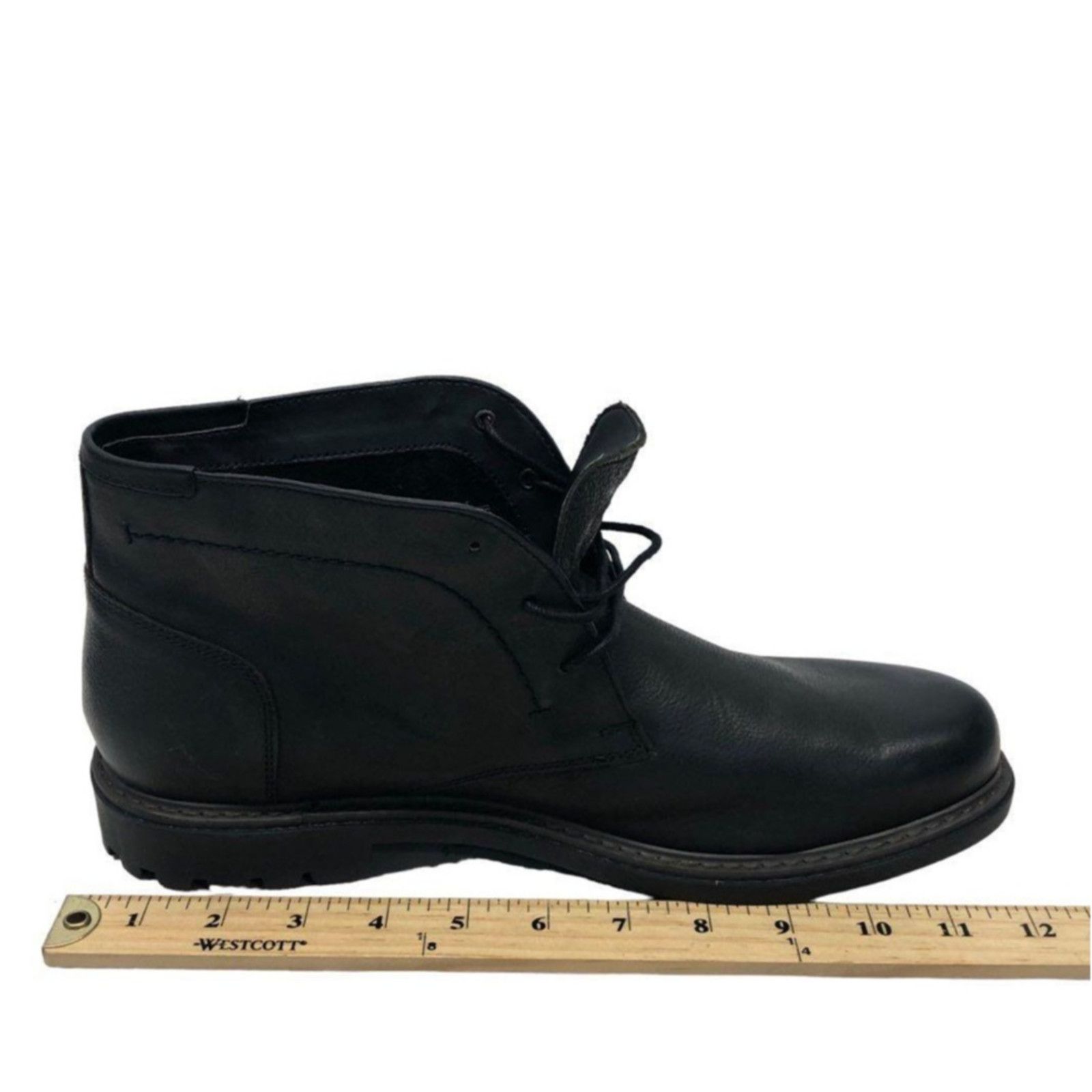 Florsheim Florsheim Black Leather Chukka Boots Men's Size 10 11927006 Size US 10 / EU 43 - 9 Thumbnail