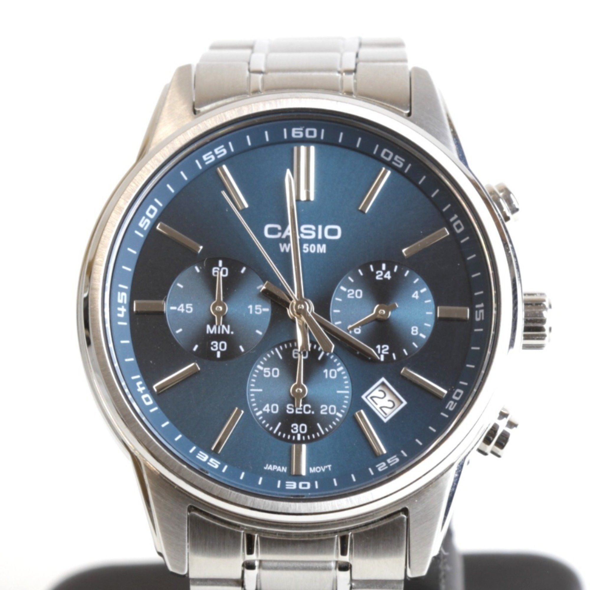 Casio CASIO Standard MTP-E515 Watch Stainless Steel Men's Size ONE SIZE - 1 Thumbnail