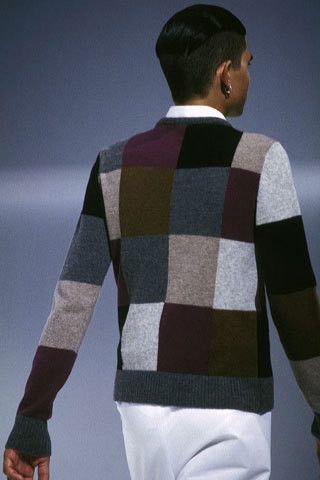 Raf Simons Raf Simons ss00 Summa Cum Laude Colour Block Knit Size US M / EU 48-50 / 2 - 7 Thumbnail