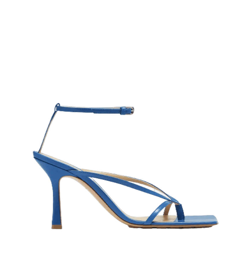 Bottega Veneta o1n1vont1224 Stretch Sandals in Aquarium Size US 4.5 / IT 34.5 - 1 Thumbnail