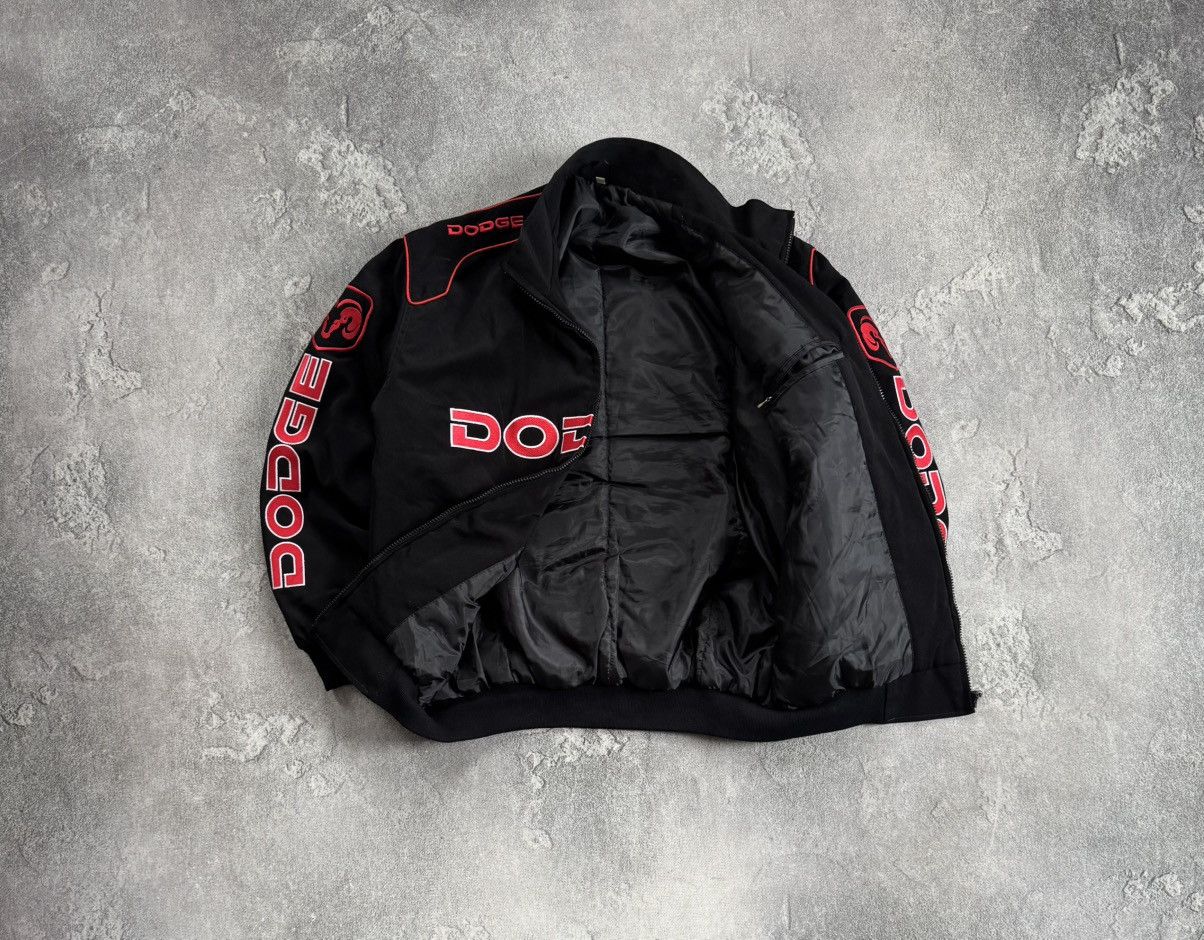 NASCAR Dodge L/size big logo bomber jacket racing moto sport 00s Size US L / EU 52-54 / 3 - 11 Thumbnail
