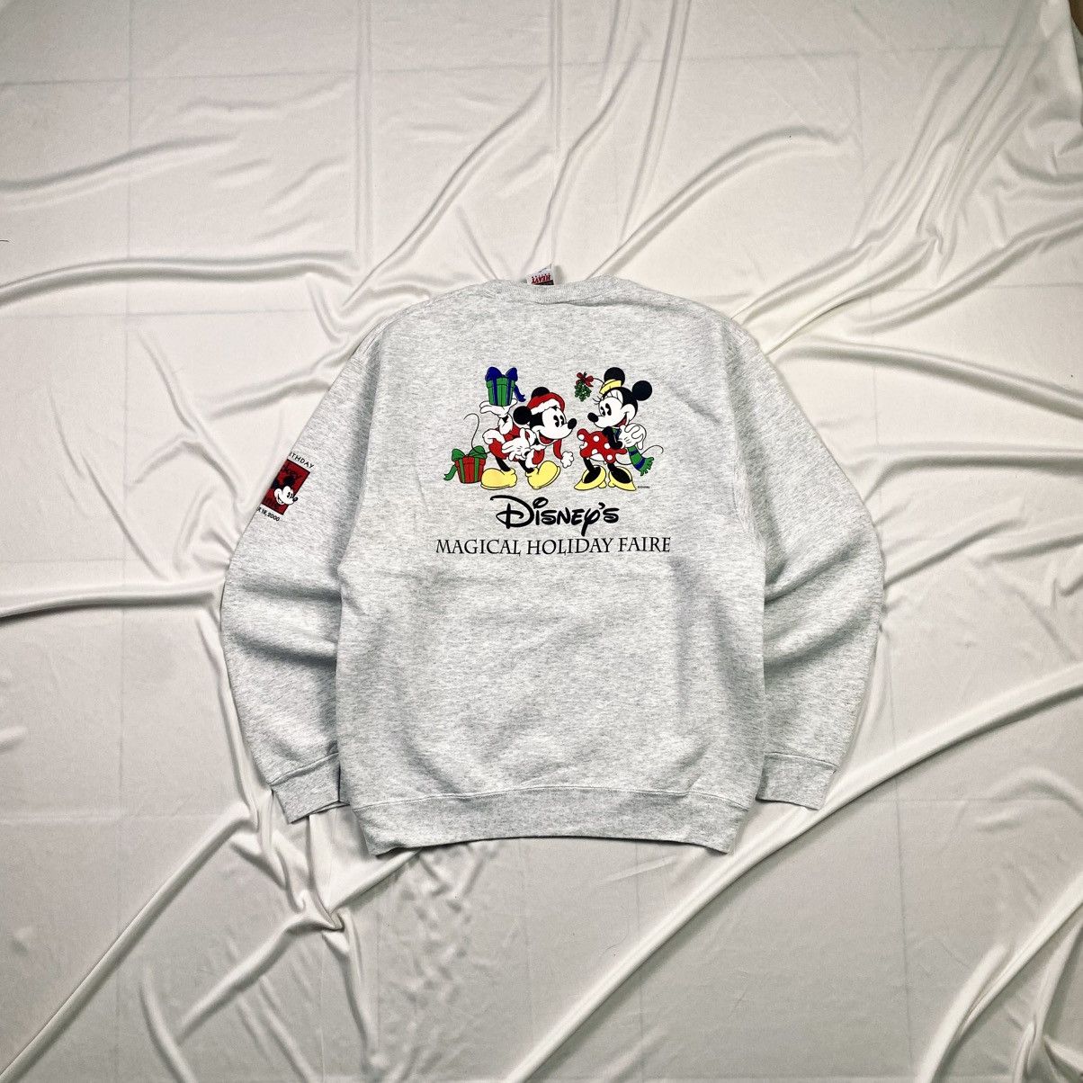 Mickey Mouse Vintage 2000 Mickey Mouse 72nd Birthday Crewneck Size US M / EU 48-50 / 2 - 1 Thumbnail