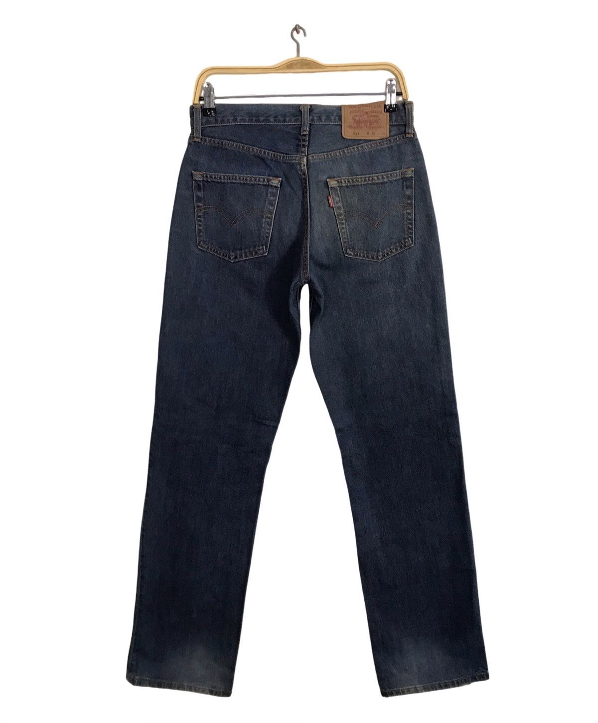 Levi's Levi's Lot 511 Zipper Indigo Denim Jeans Straight Leg Size US 29 - 1 Thumbnail