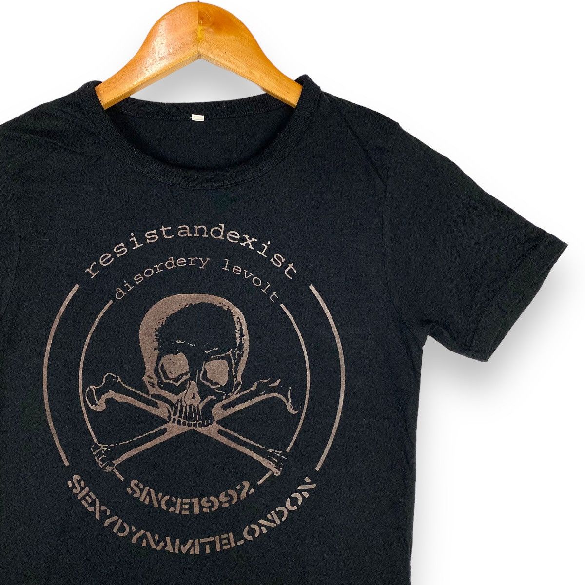 Hysteric Glamour × Seditionaries × Vintage VINTAGE SEXY DYNAMITE SKULL T SHIRT Size XXS / US 00 / IT 34 - 2 Thumbnail