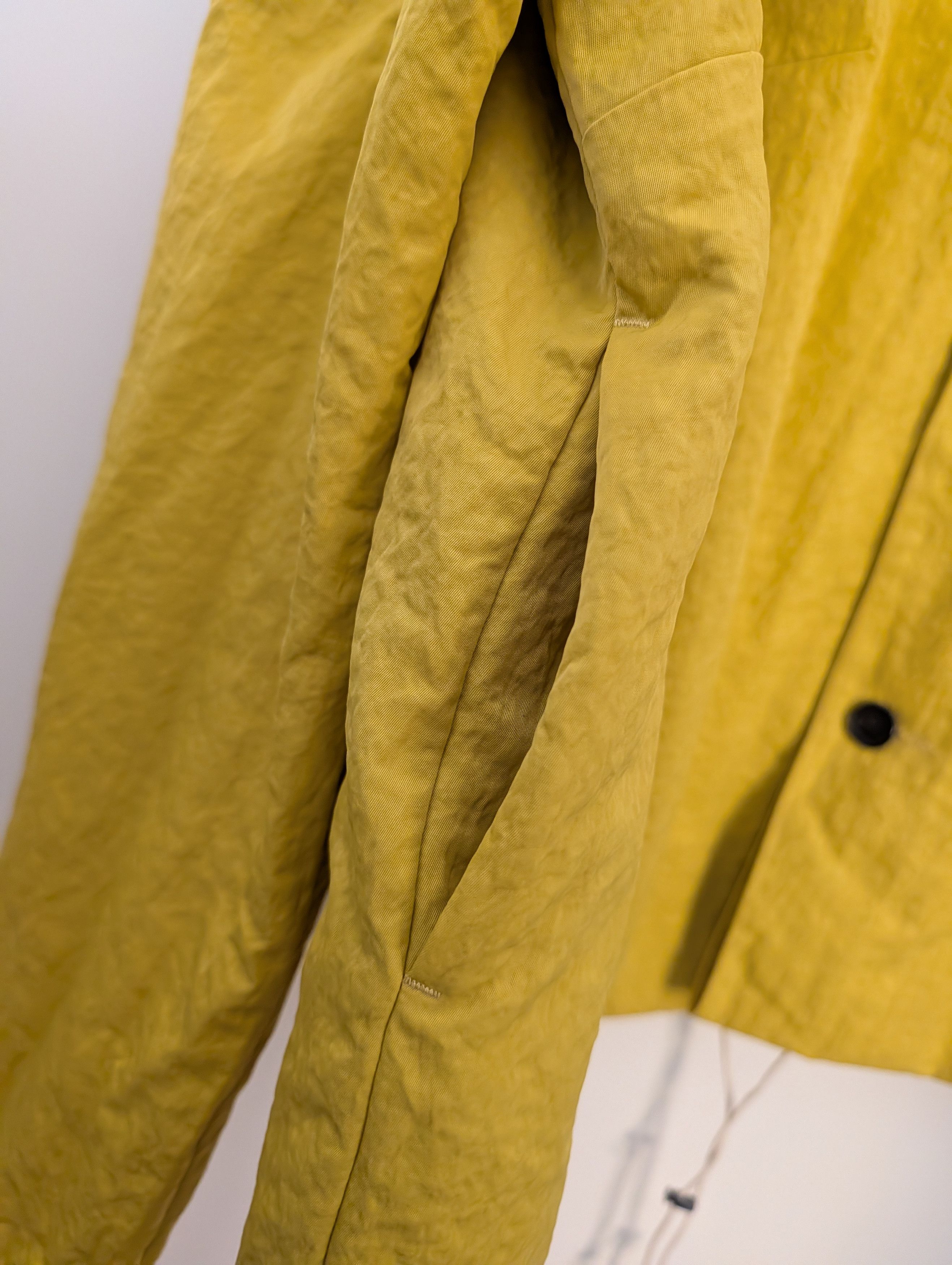 Camiel Fortgens Double Raincoat Yellow Nylon Size US M / EU 48-50 / 2 - 4 Thumbnail