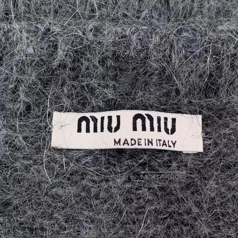 Miu Miu Miu Miu Dark Gray Knit Cardigan Sweater. Size S / US 4 / IT 40 - 5 Thumbnail