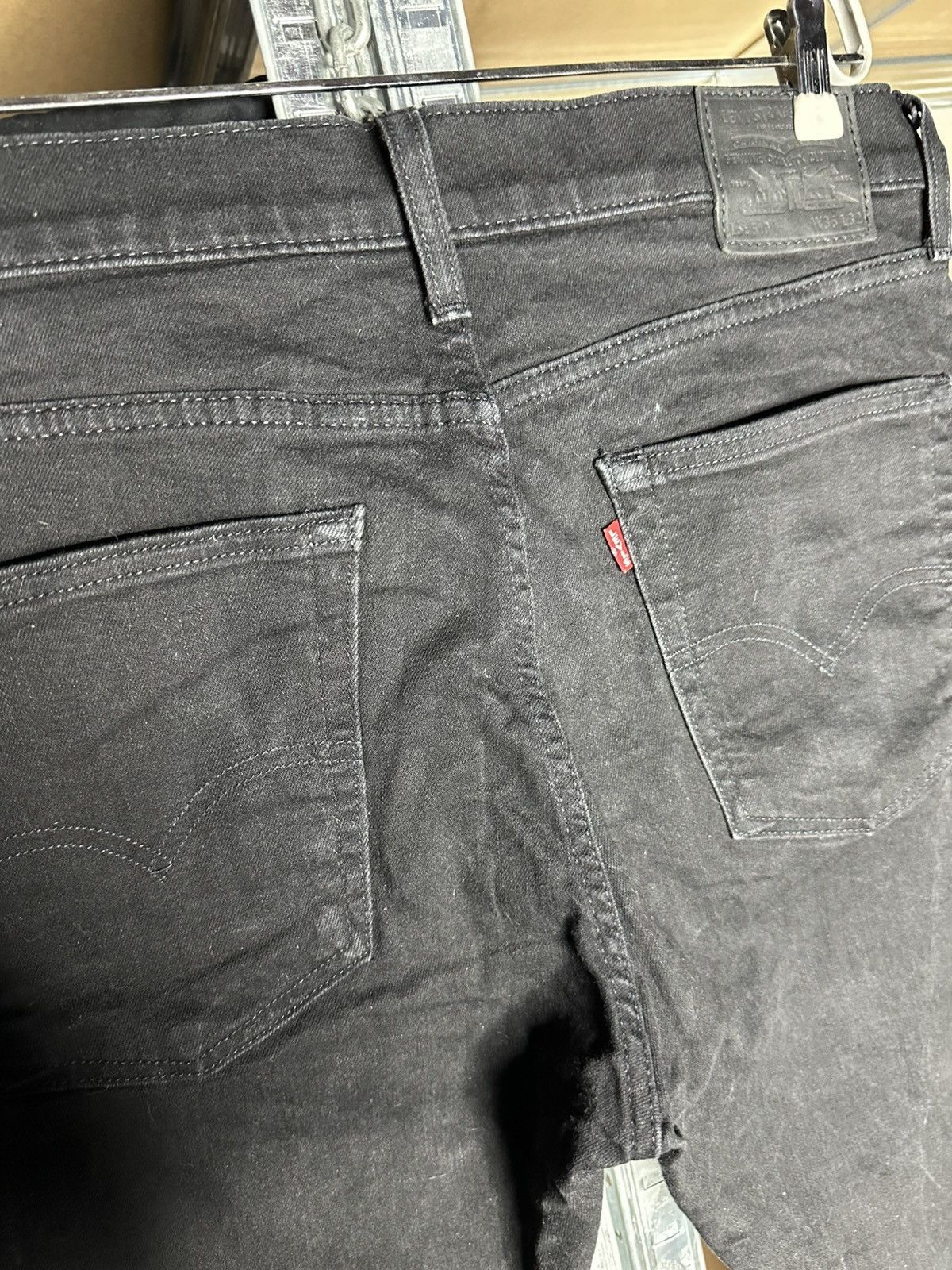 Levi's Levi’s Premium Black Jeans W36 L32 Men’s Denim Pants Size US 36 / EU 52 - 3 Thumbnail