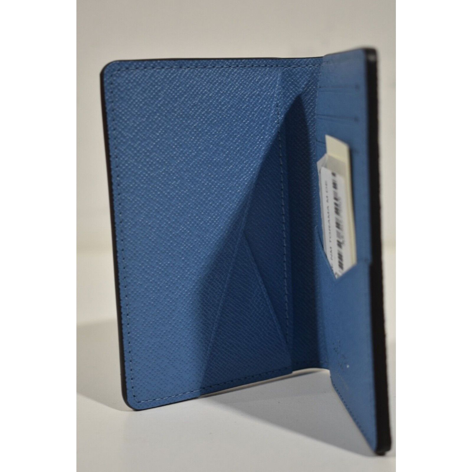 Louis Vuitton Louis Vuitton Blue Monogram Logo Pocket Organizer Wallet Size ONE SIZE - 12 Thumbnail