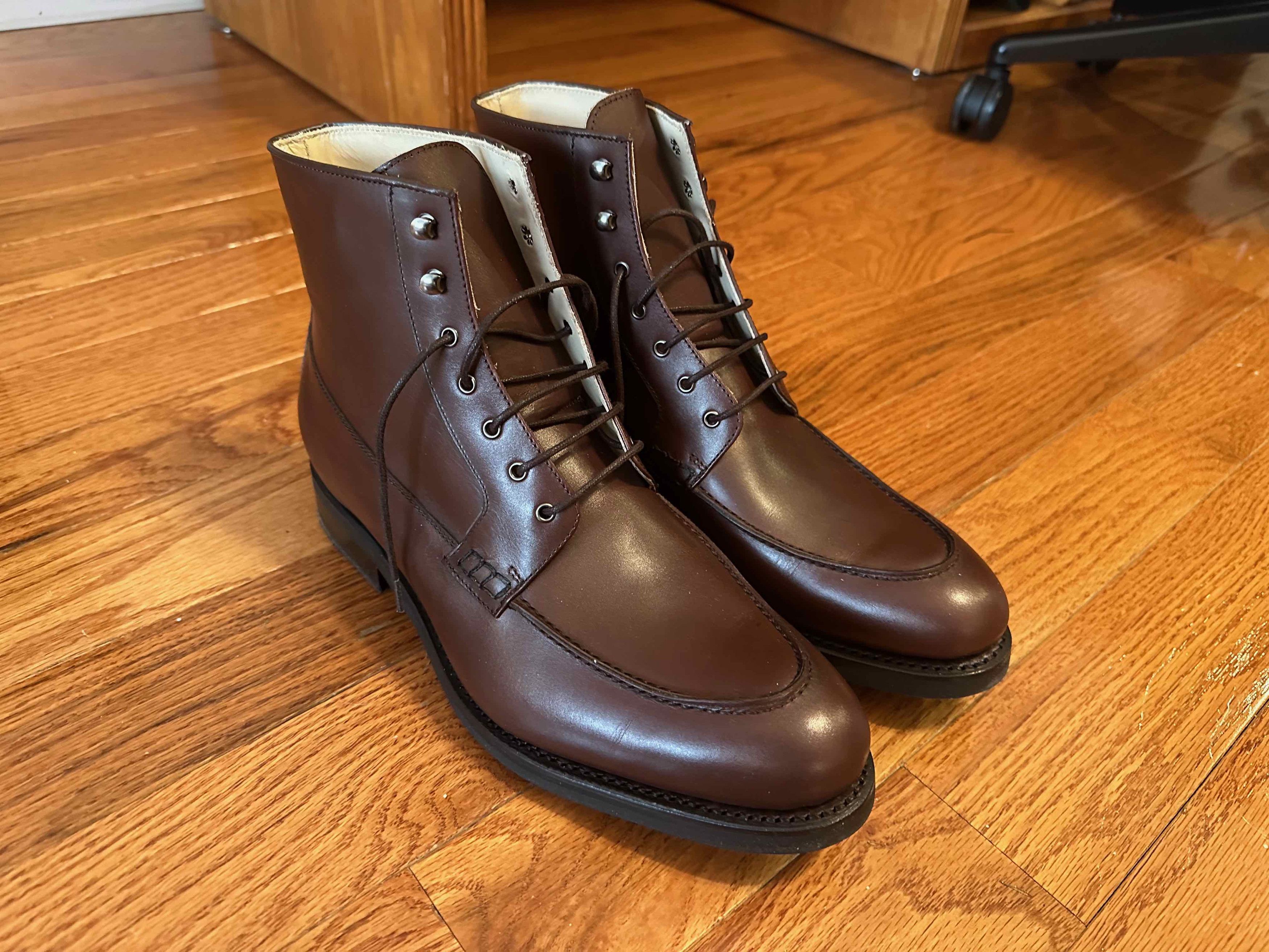 Other Idrese Magellan Moc Toe Leather Boots Size US 11 / EU 44 - 1 Thumbnail