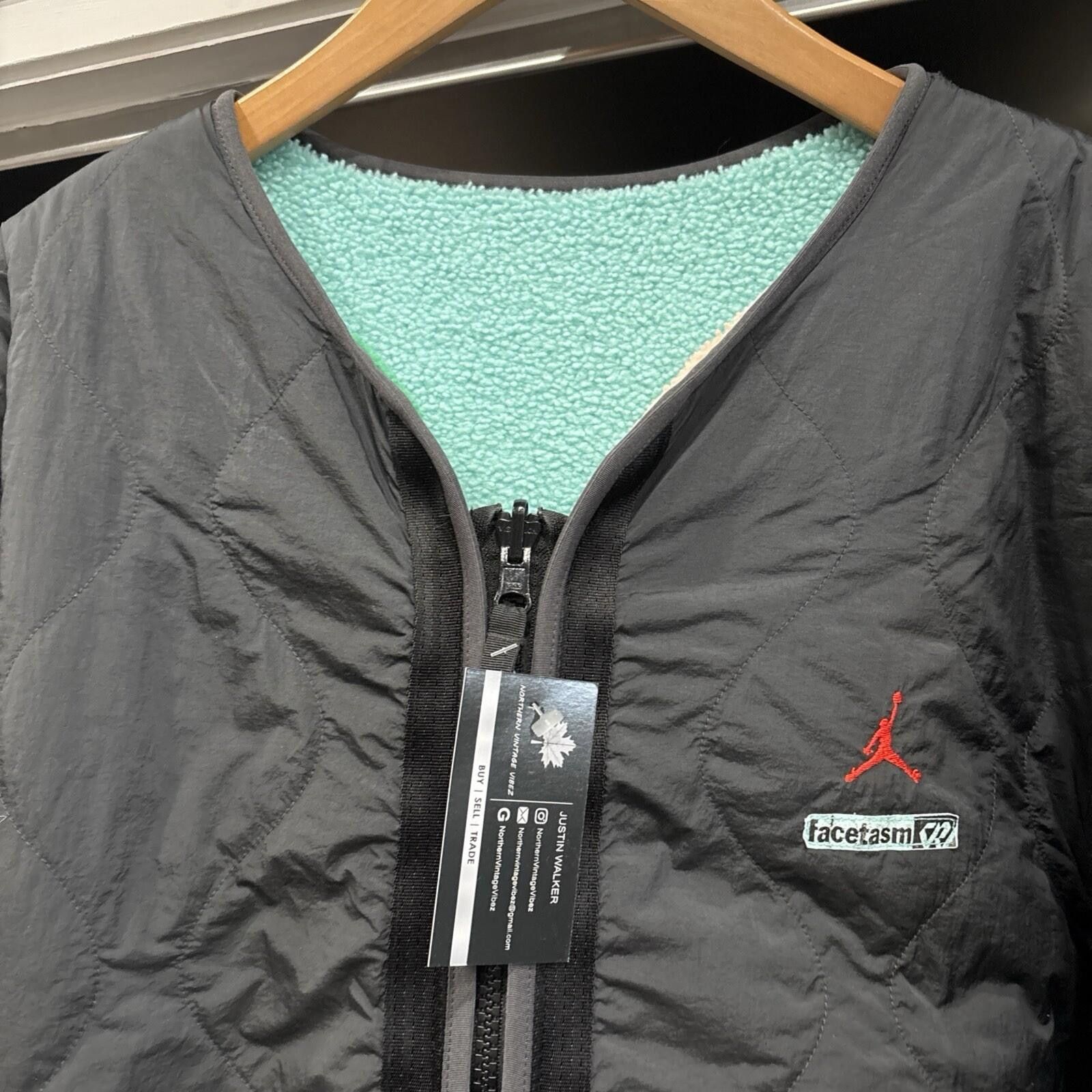 Jordan Brand Men’s Nike Air Jordan X Facetasm Reversible Jacket Sz XL Size US XL / EU 56 / 4 - 2 Thumbnail