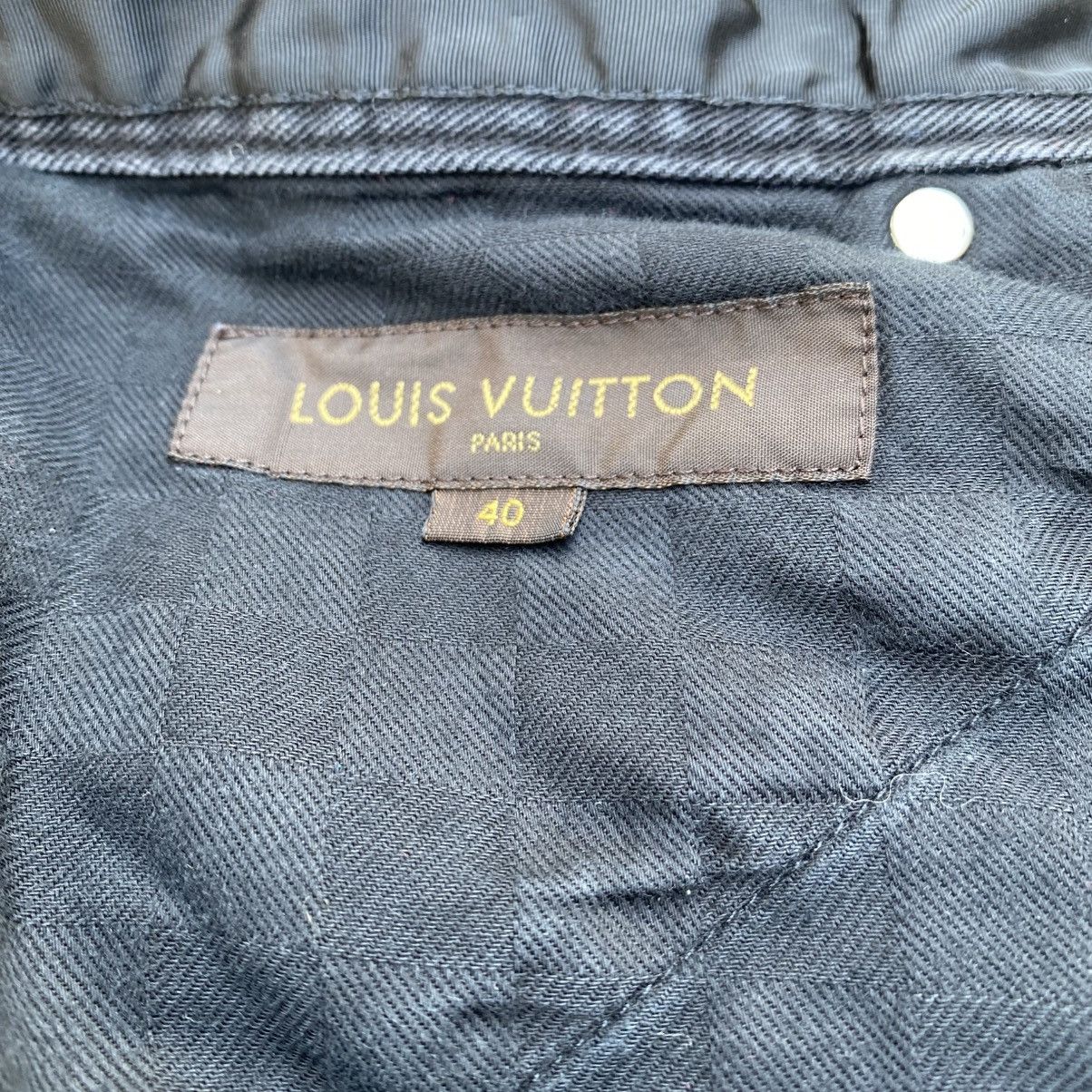 Louis Vuitton AW2011 Louis Vuitton Black Denim Jeans Size US 31 - 14 Thumbnail