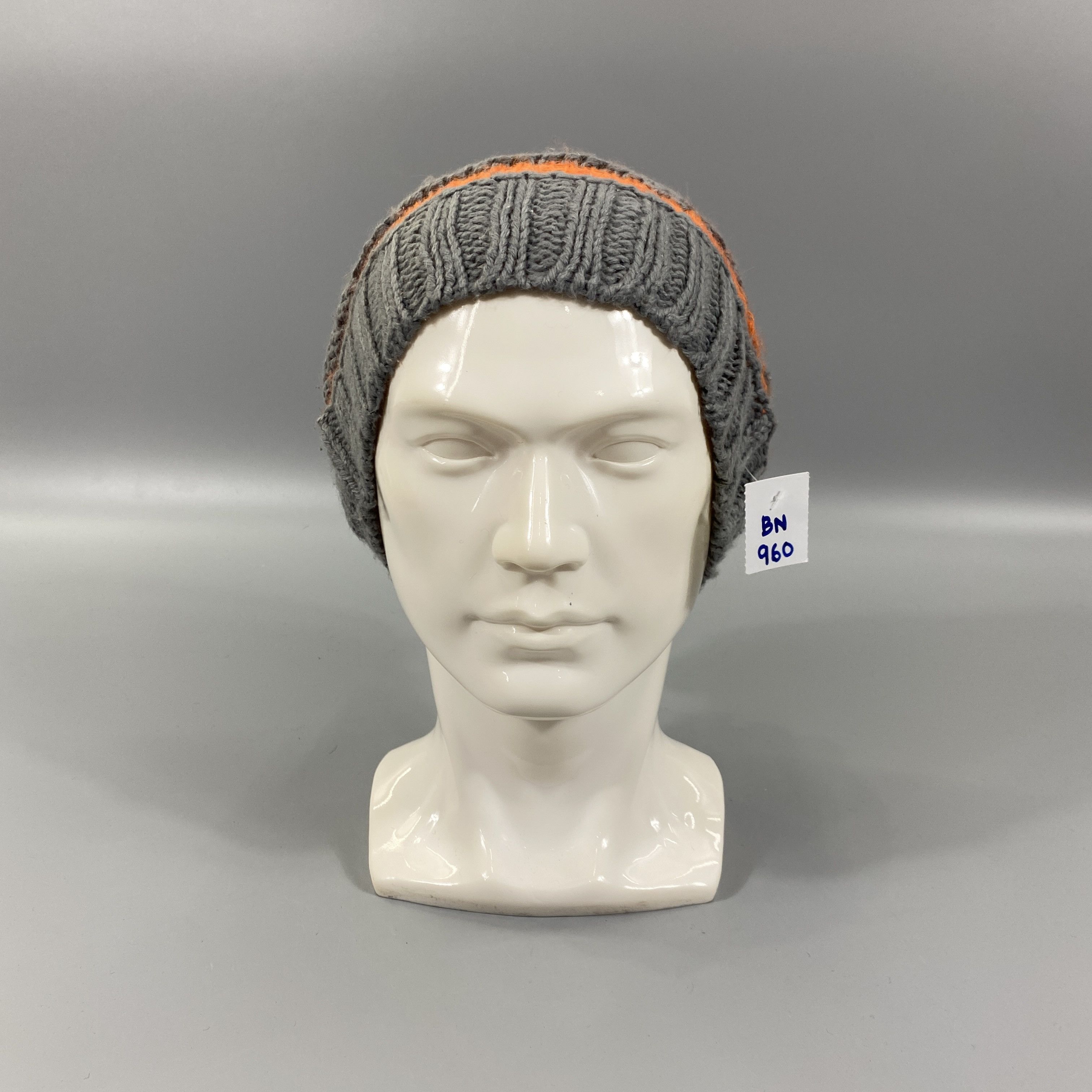 Japanese Brand Vintage Striped Snow Cap Beanie Hat -BN960 Size ONE SIZE - 2 Thumbnail