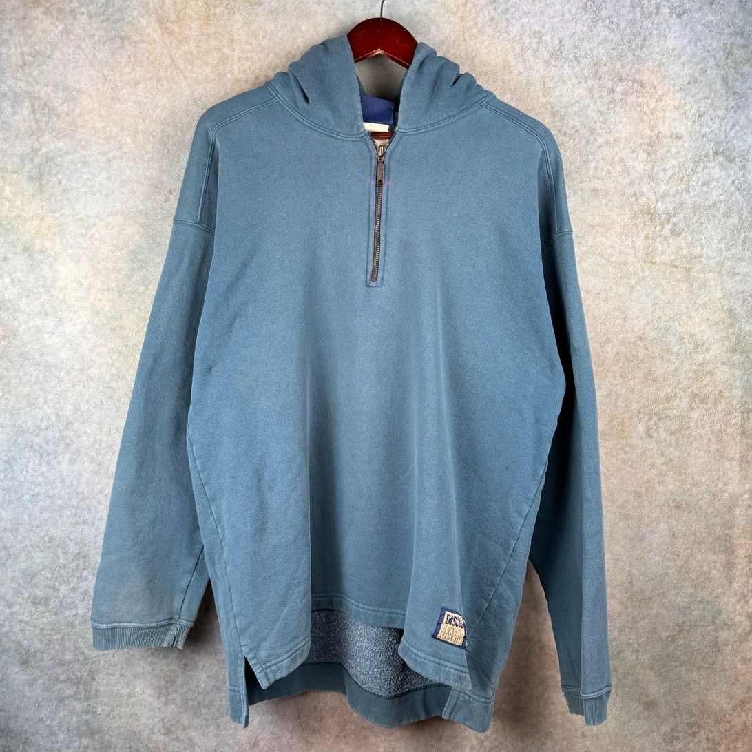Vintage VTG 90s Blank Hoodie Sweatshirt Discuss Athletic M Size US M / EU 48-50 / 2 - 1 Thumbnail