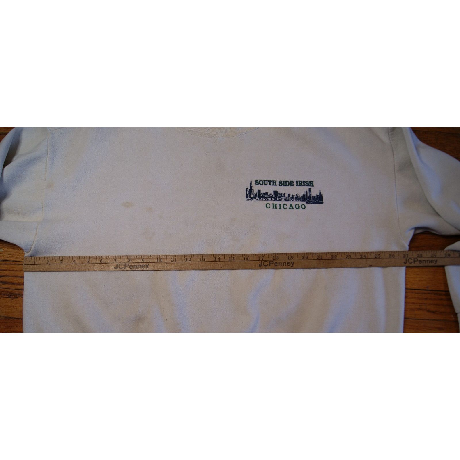 Vintage VTG 80s South Side Irish Chicago 2XL Sweatshirt Lyrics Black Size US XXL / EU 58 / 5 - 8 Thumbnail