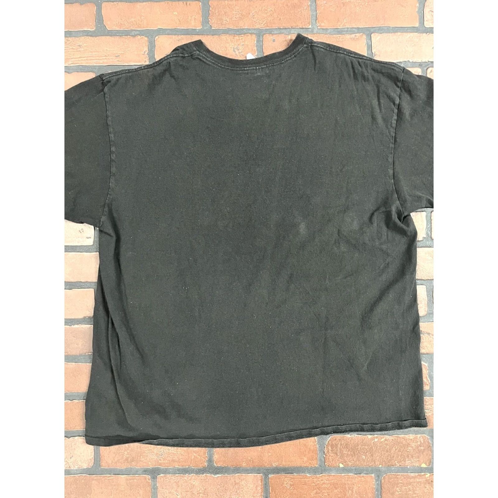 Delta Delta T-Shirt Men’s 2X Black Wolf Moon Northern Lights Graphic Print Crew Neck Short Sleeve Vintage N/A Size US XXL / EU 58 / 5 - 7 Thumbnail