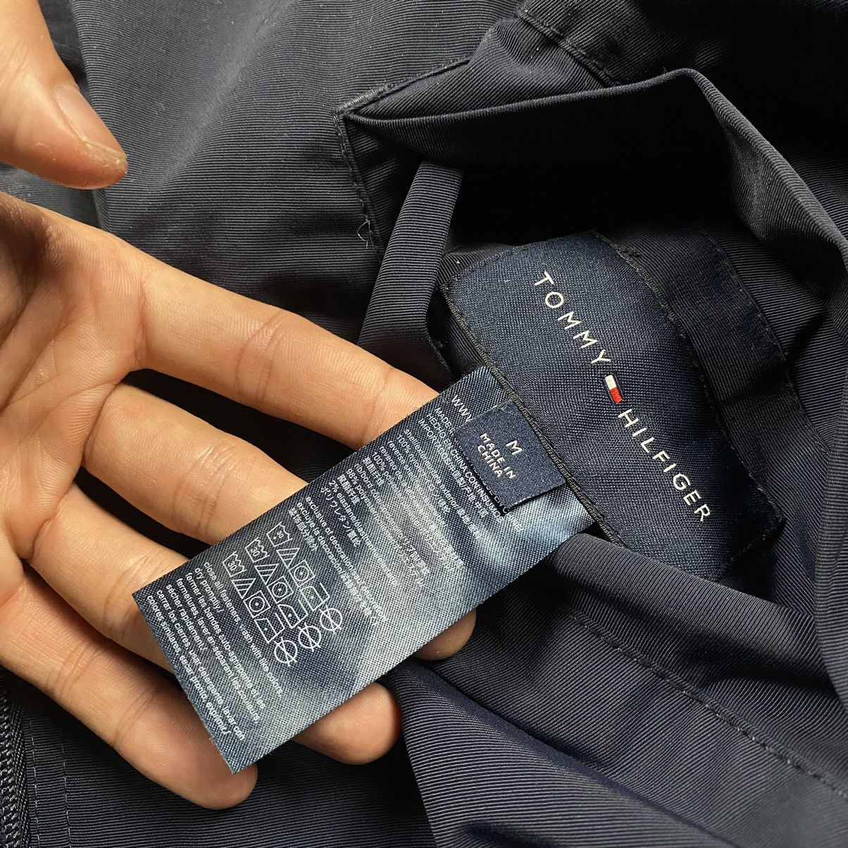 Designer × Tommy Hilfiger Rare Tommy Hilfiger Reversible Fur Zip Up Jacket Size US M / EU 48-50 / 2 - 10 Thumbnail