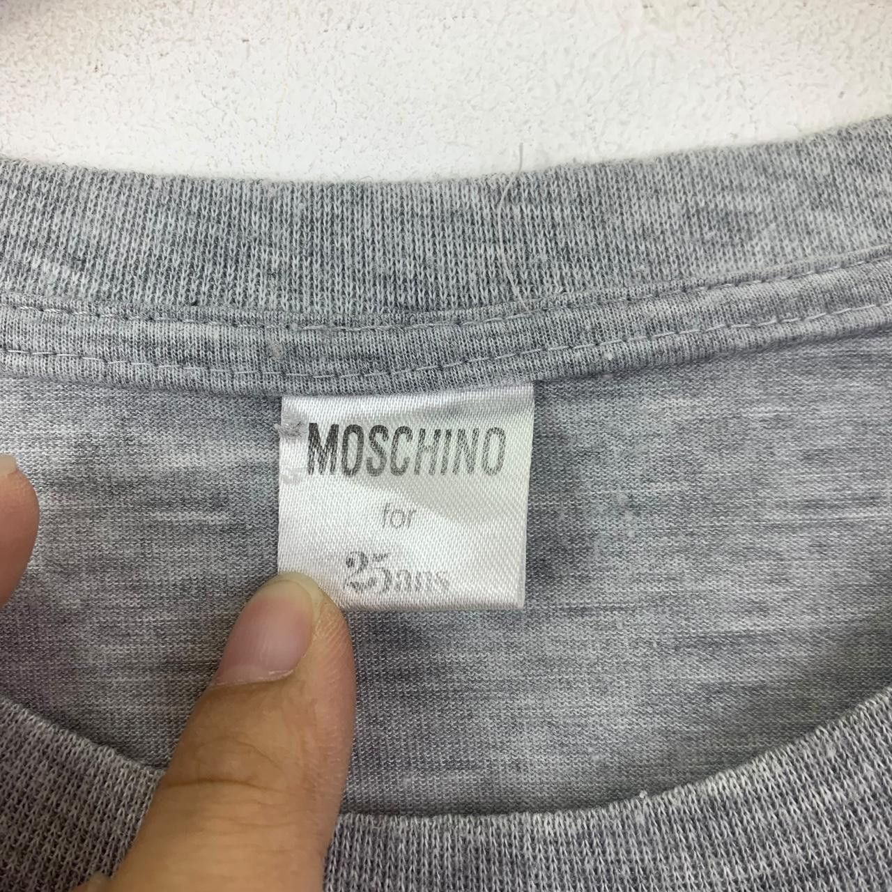Moschino Vintage MOSCHINO x 25ANS 2013 Sprint Summer Tee Shirt Top Size M / US 6-8 / IT 42-44 - 3 Thumbnail