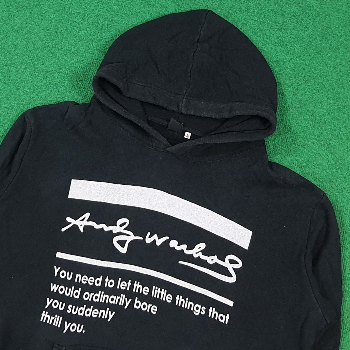 Andy Warhol Vintage Andy Warhol Hoodie Pop Art Graphic Sweatshirt C291N9 Size US L / EU 52-54 / 3 - 2 Thumbnail