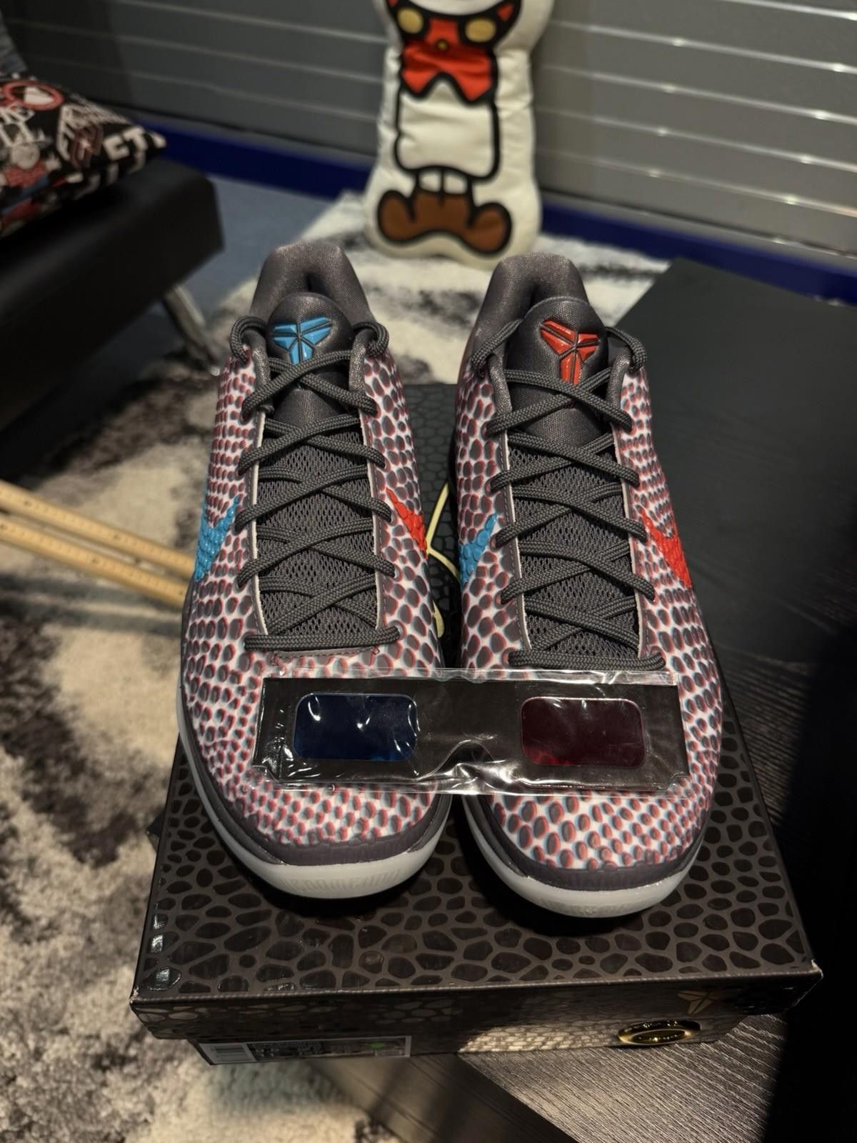 Nike Size 10.5 Men’s - Nike Zoom Kobe 6 All-Star 3D Hollywood Size US 10.5 / EU 43-44 - 4 Thumbnail