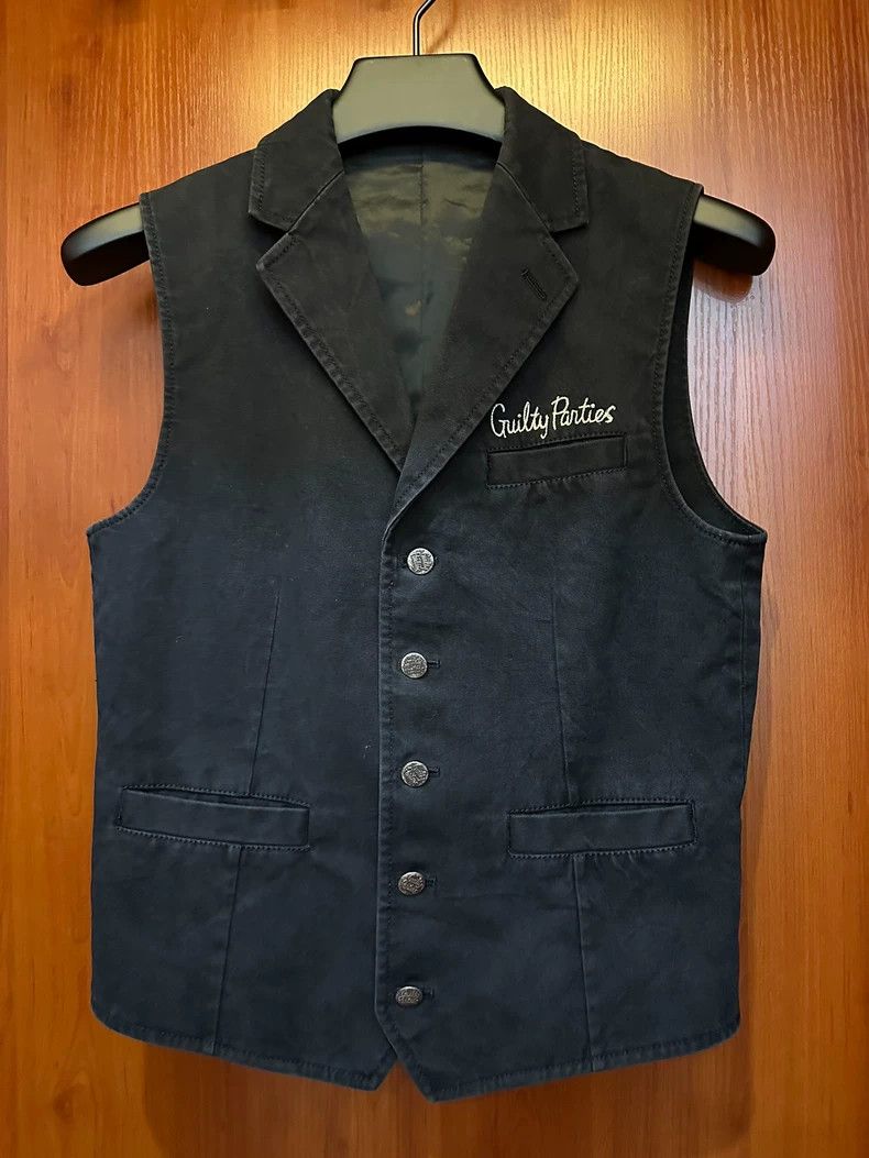 Wacko Maria Wacko Maria guilty partie Tokyo of Heaven Black Vest Size US M / EU 48-50 / 2 - 1 Thumbnail