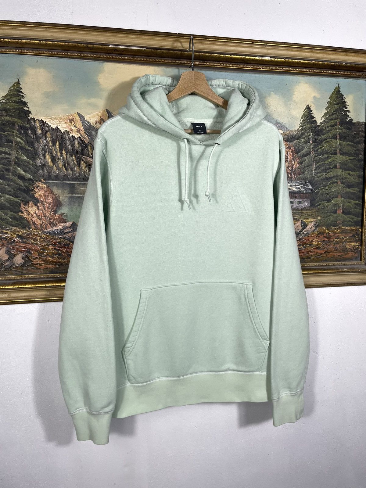 Huf × Vintage Huf Baggy Oversize Hoodie Sweatshirt Hiphop Swag Streetwear Size US M / EU 48-50 / 2 - 4 Thumbnail