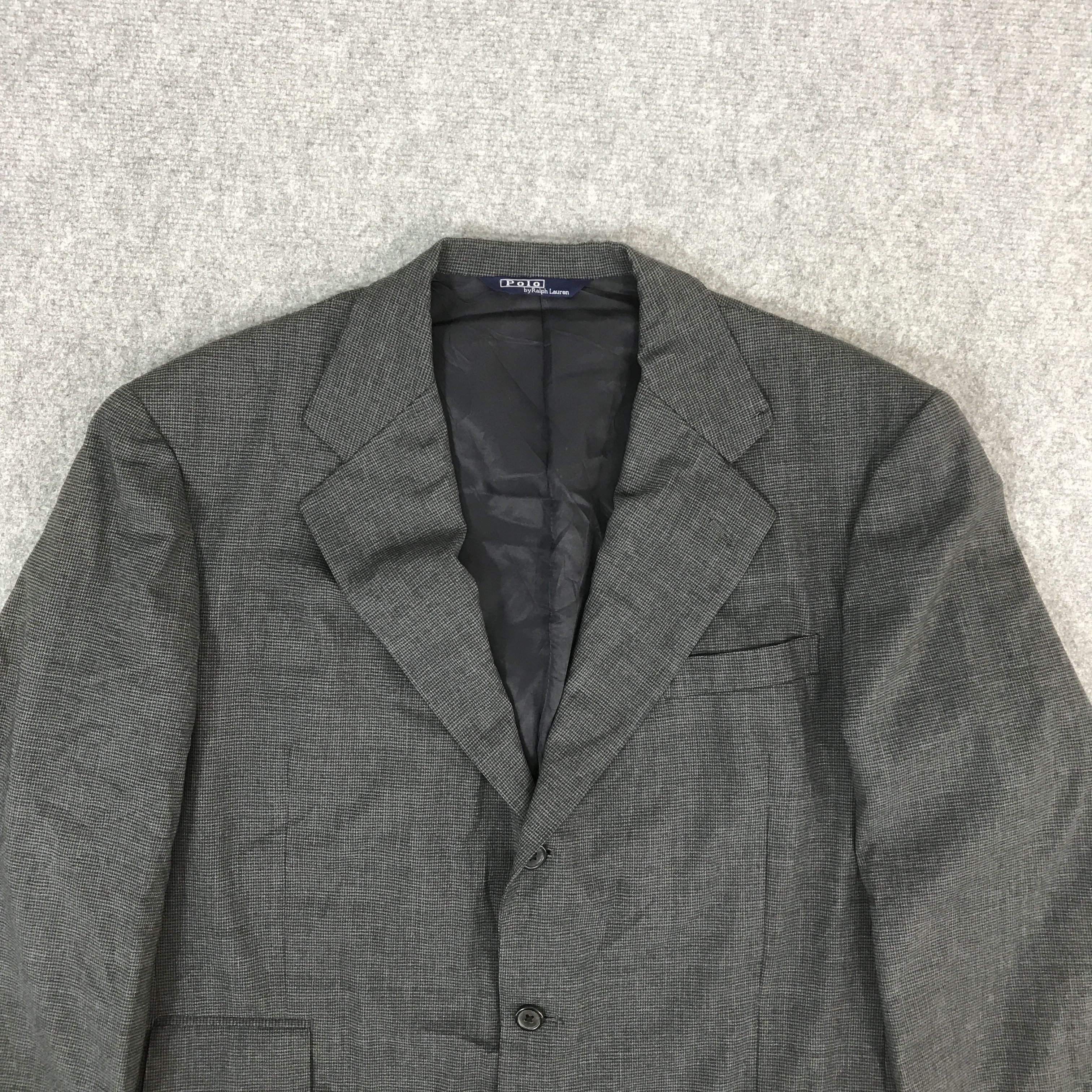 Polo Ralph Lauren × Vintage VINTAGE POLO RALPH LAUREN BLAZER JACKET Size US L / EU 52-54 / 3 - 3 Thumbnail