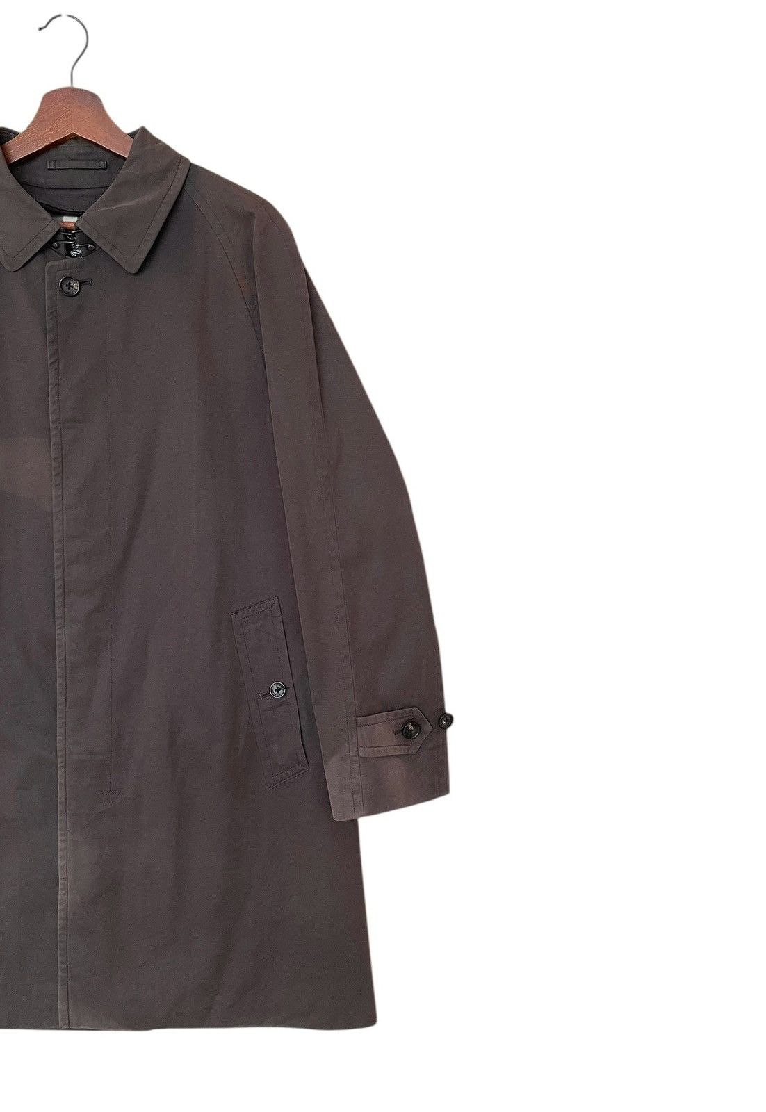 Burberry Vintage Brand Burberry Checkered Trench Coat 2000s Size US L / EU 52-54 / 3 - 5 Thumbnail