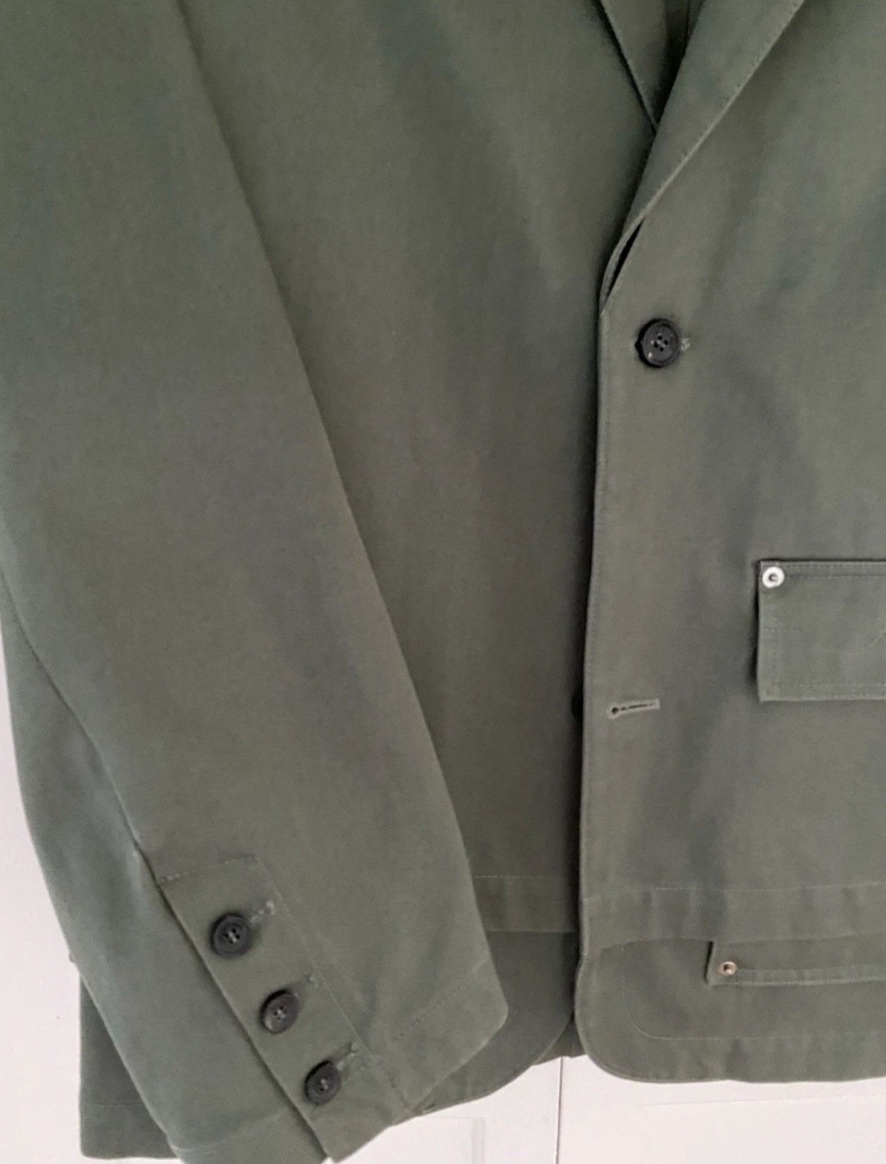 Jacquemus Jacquemus Men’s Olive Green Jacket “Coup De Soleil” Size US M / EU 48-50 / 2 - 6 Thumbnail
