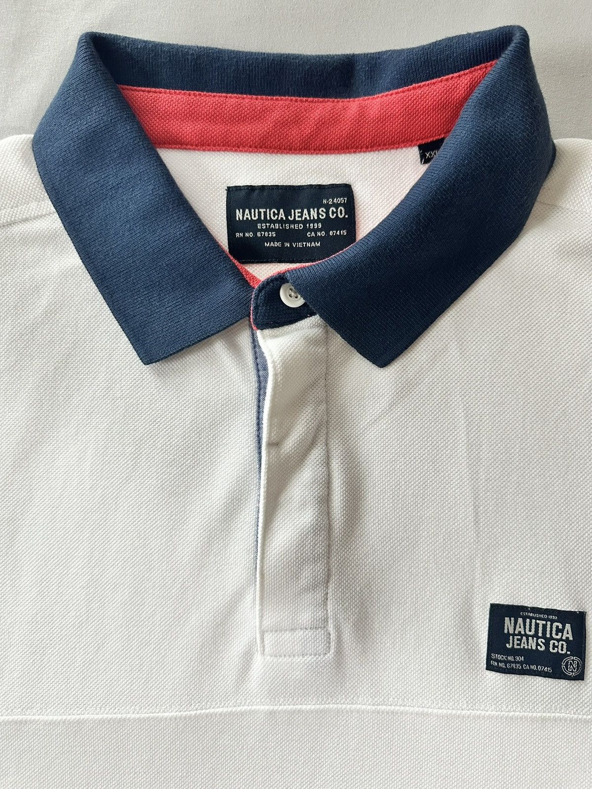 Nautica Nautica Jeans Co. Performance Polo Size US XXL / EU 58 / 5 - 11 Thumbnail