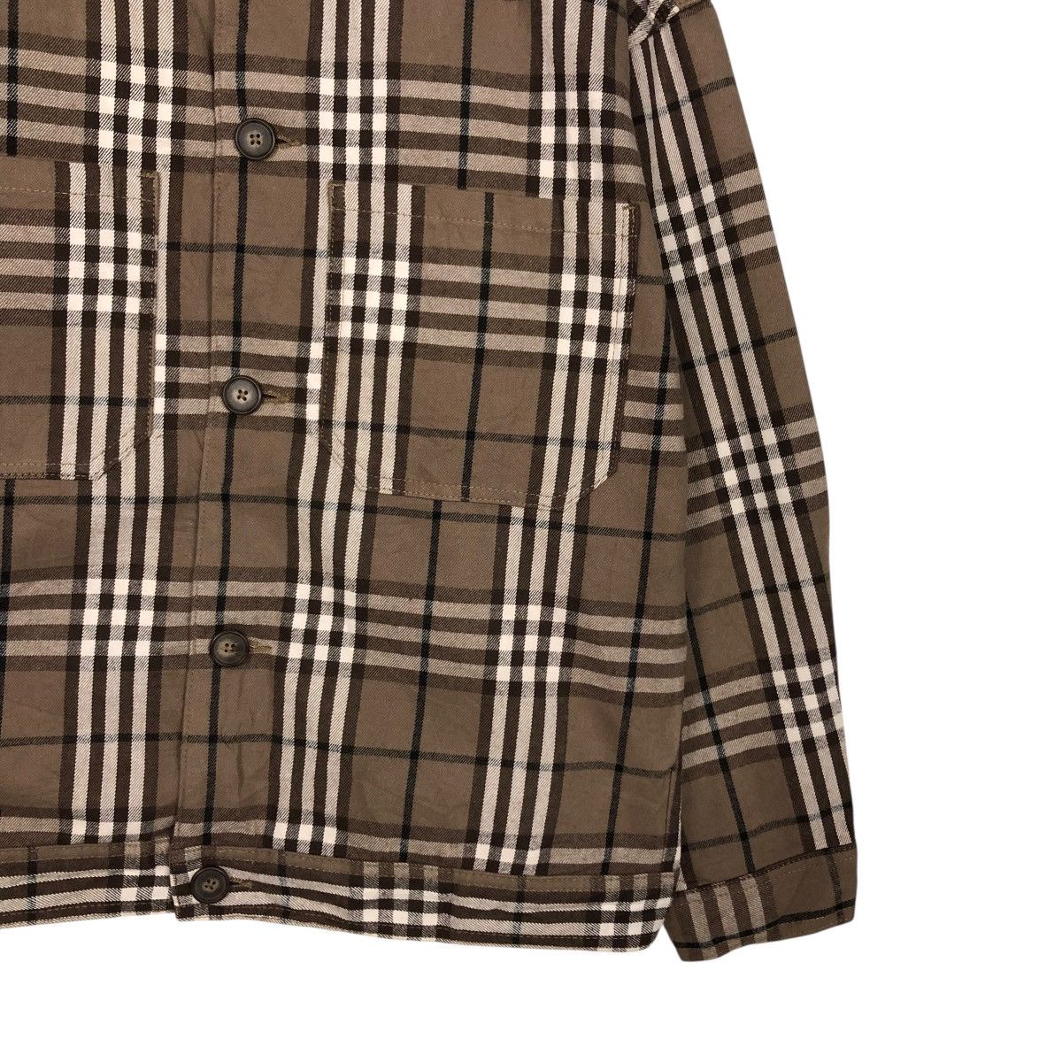 Japanese Brand 🔥VINTAGE CHORE WORK JACKET TARTAN DESIGN GU ISSEY MIYAKE Size US L / EU 52-54 / 3 - 7 Thumbnail