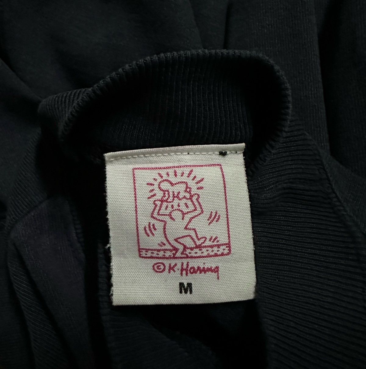Keith Haring Vintage Keith haring oveprinted longsleeve tshirt Size US M / EU 48-50 / 2 - 6 Thumbnail