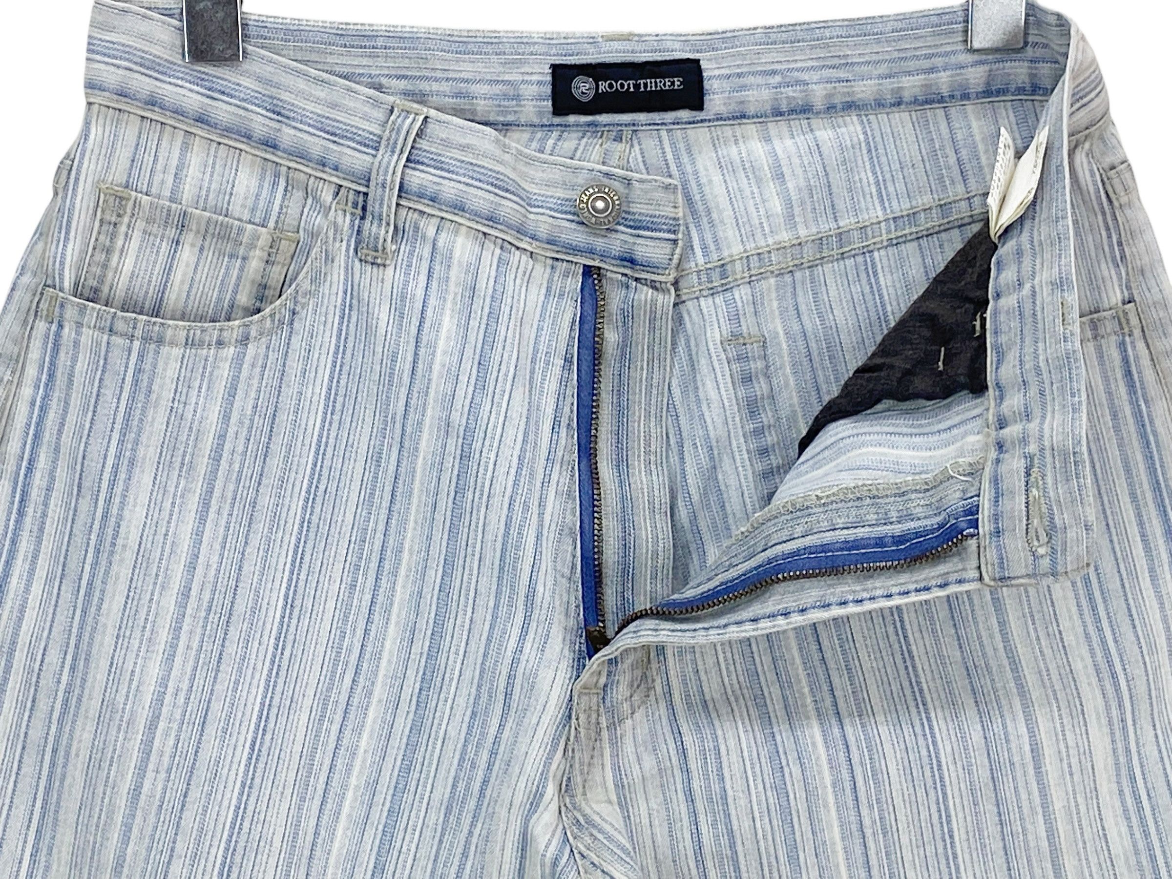 Japanese Brand Root Three Jeans Stripes Japanese Brand Pants Size US 28 / EU 44 - 7 Thumbnail