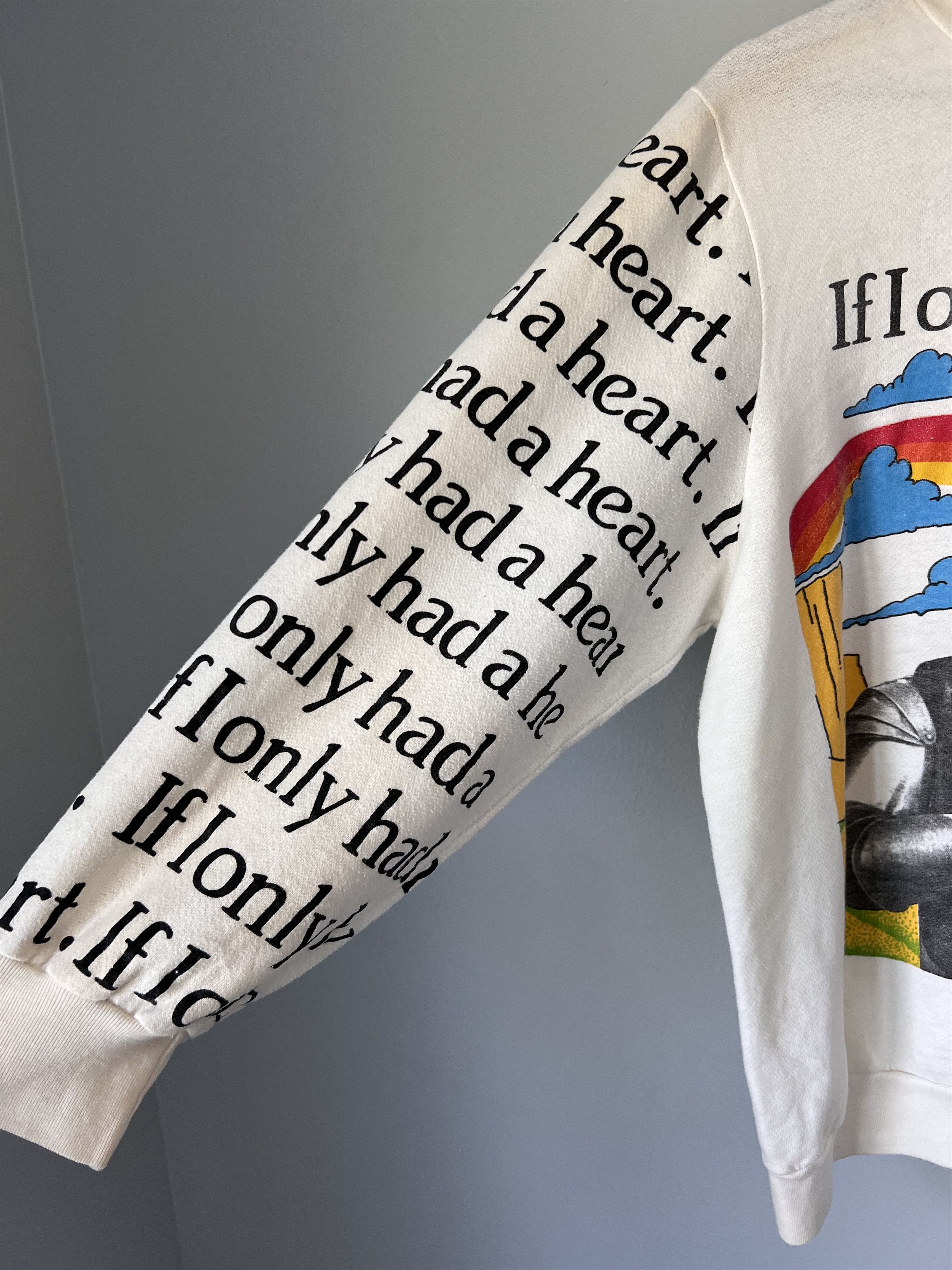Vintage Vintage 1980s Tin Man Wizard of Oz Crewneck Sweatshirt Size US M / EU 48-50 / 2 - 5 Thumbnail