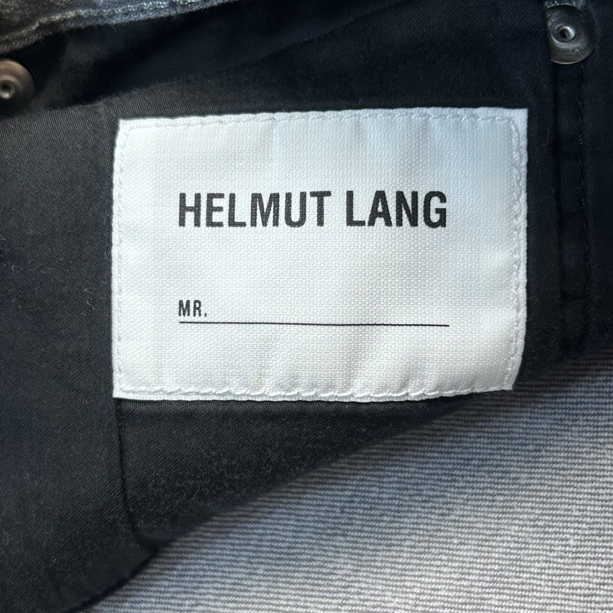 Helmut Lang Vintage Helmut Lang Raw Denim 00's Classic Cut Jeans USA Size US 34 / EU 50 - 10 Thumbnail