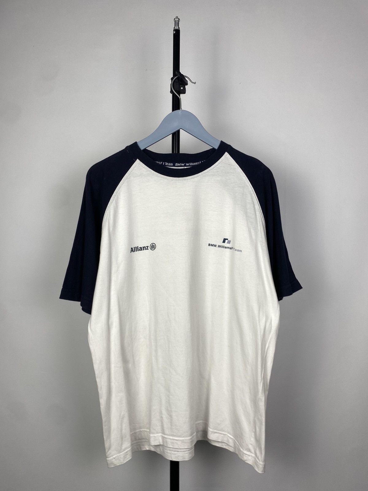BMW Power Racing Faded T Shirt Big Logo Vintage Michelin