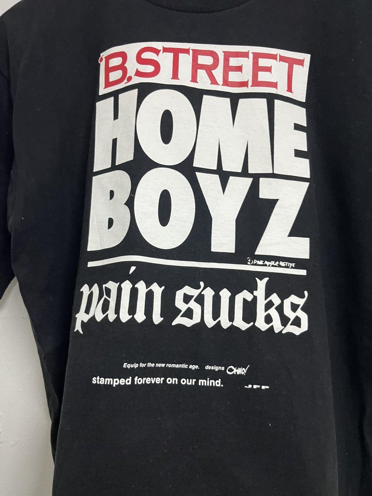 HOMME BOY CO. 💥Home Boyz Pain Sucks Japanese Brand Tee Size US M / EU 48-50 / 2 - 4 Thumbnail