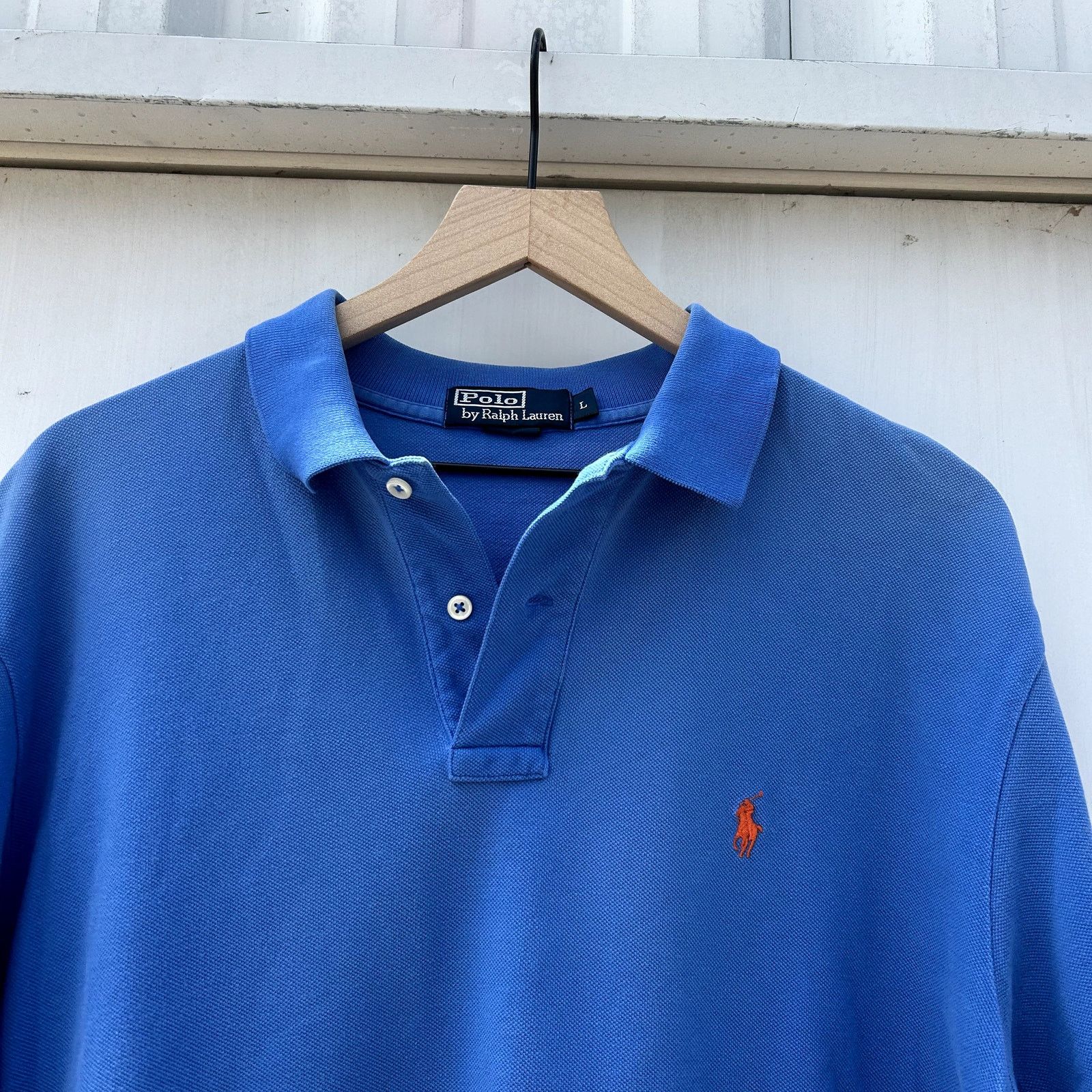 Polo Ralph Lauren Blue & Orange Polo Large Size US L / EU 52-54 / 3 - 3 Thumbnail