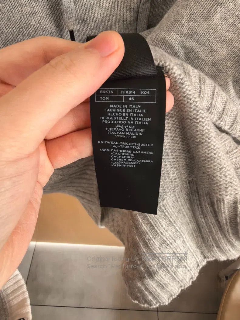 Tom Ford Tom Ford Knit wool hooded sweatshirt with multiple pockets Size US S / EU 44-46 / 1 - 3 Thumbnail