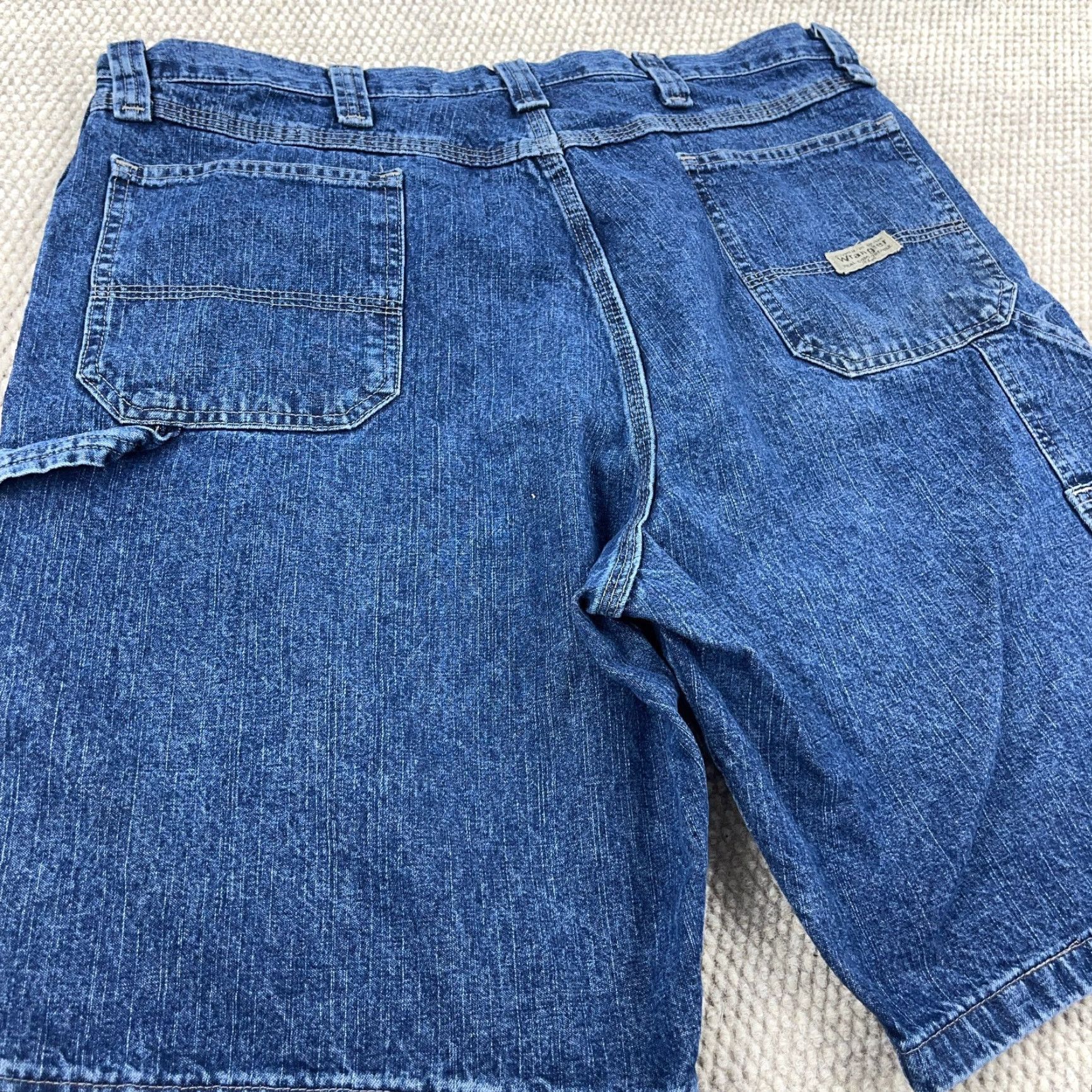 Wrangler Vintage Wrangler Shorts Men 38 Carpenter Baggy Y2K 00s Skater Cyber Work Wear R3 Size US 38 / EU 54 - 3 Thumbnail