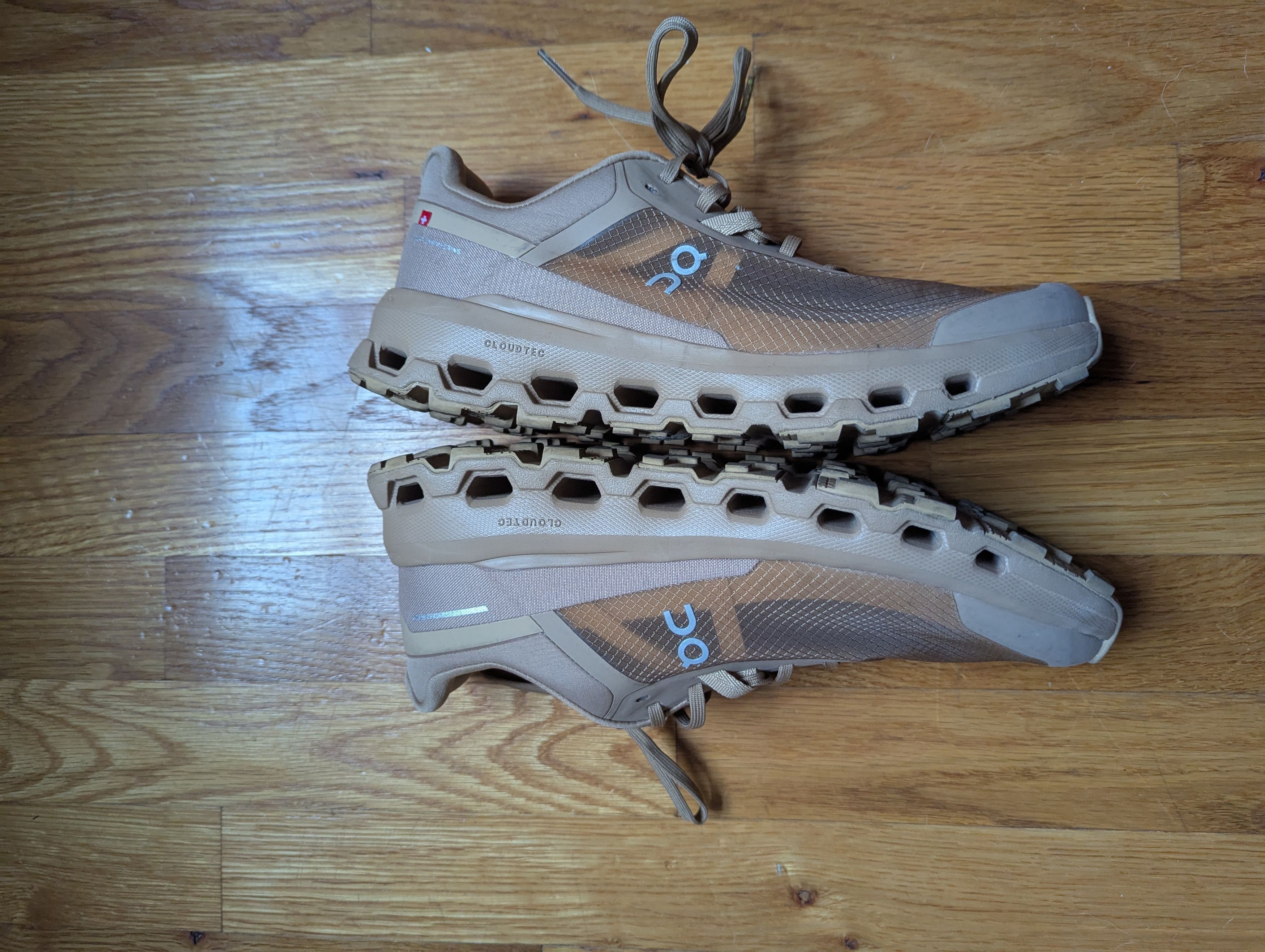 On On Cloud Cloudtec Running Tan Sneakers Clouvista 2 in chai Size US 8 / EU 41 - 5 Thumbnail