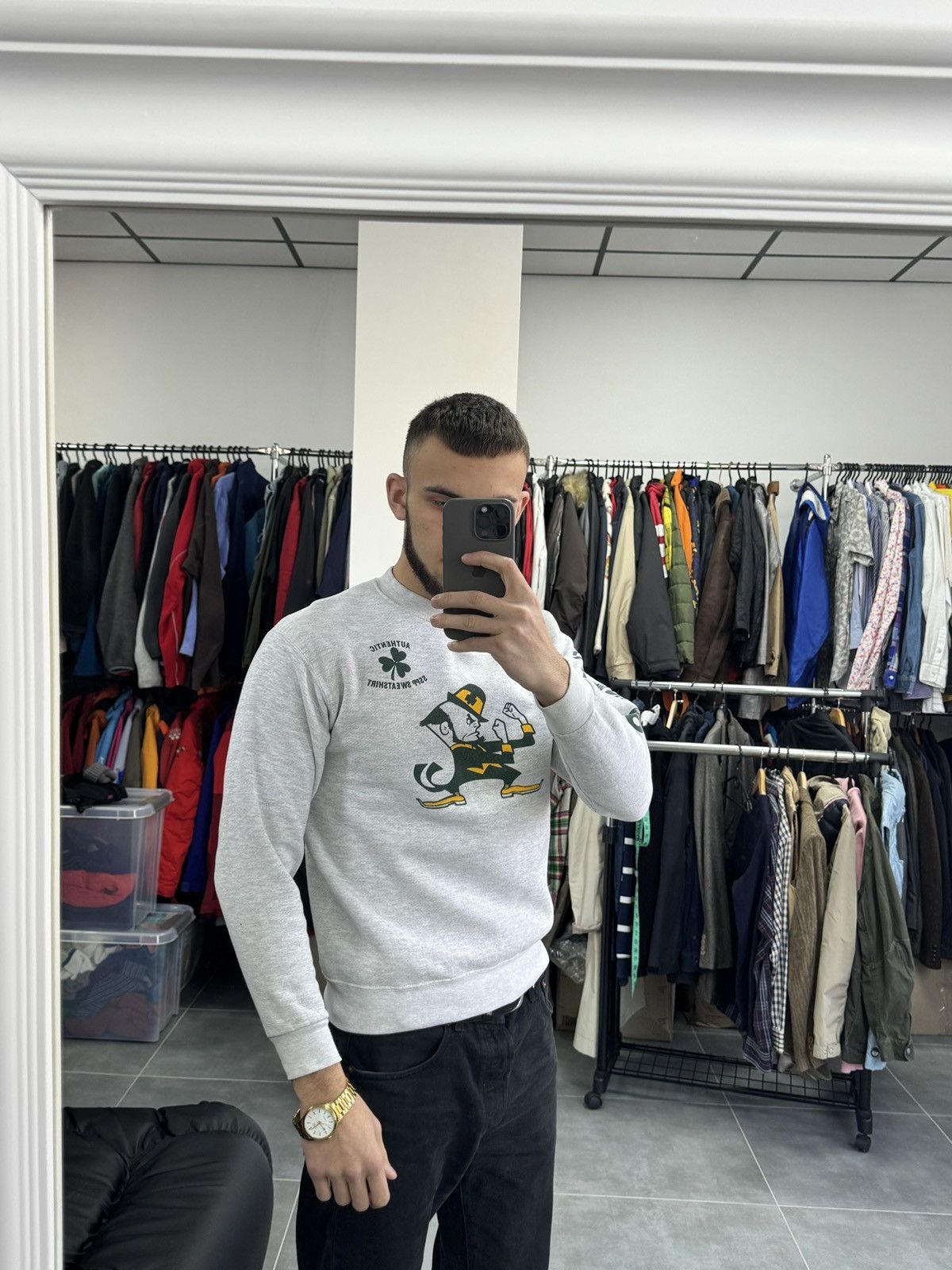 Lee × Vintage Vintage Lee Class Of 2002 Sweatshirt Size S Size US S / EU 44-46 / 1 - 2 Thumbnail