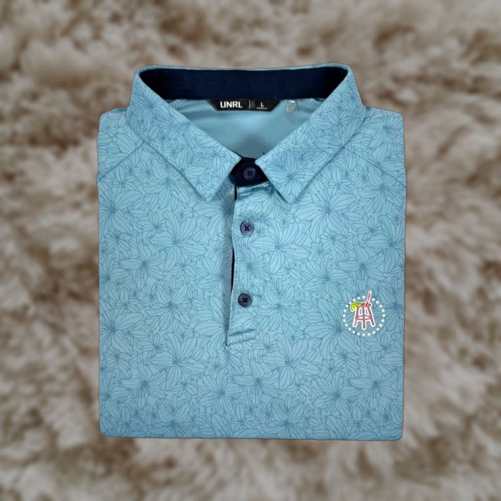 UNRL x Barstool Performance Golf Polo Shirt Mens Large • EUC • LOT OF 2
