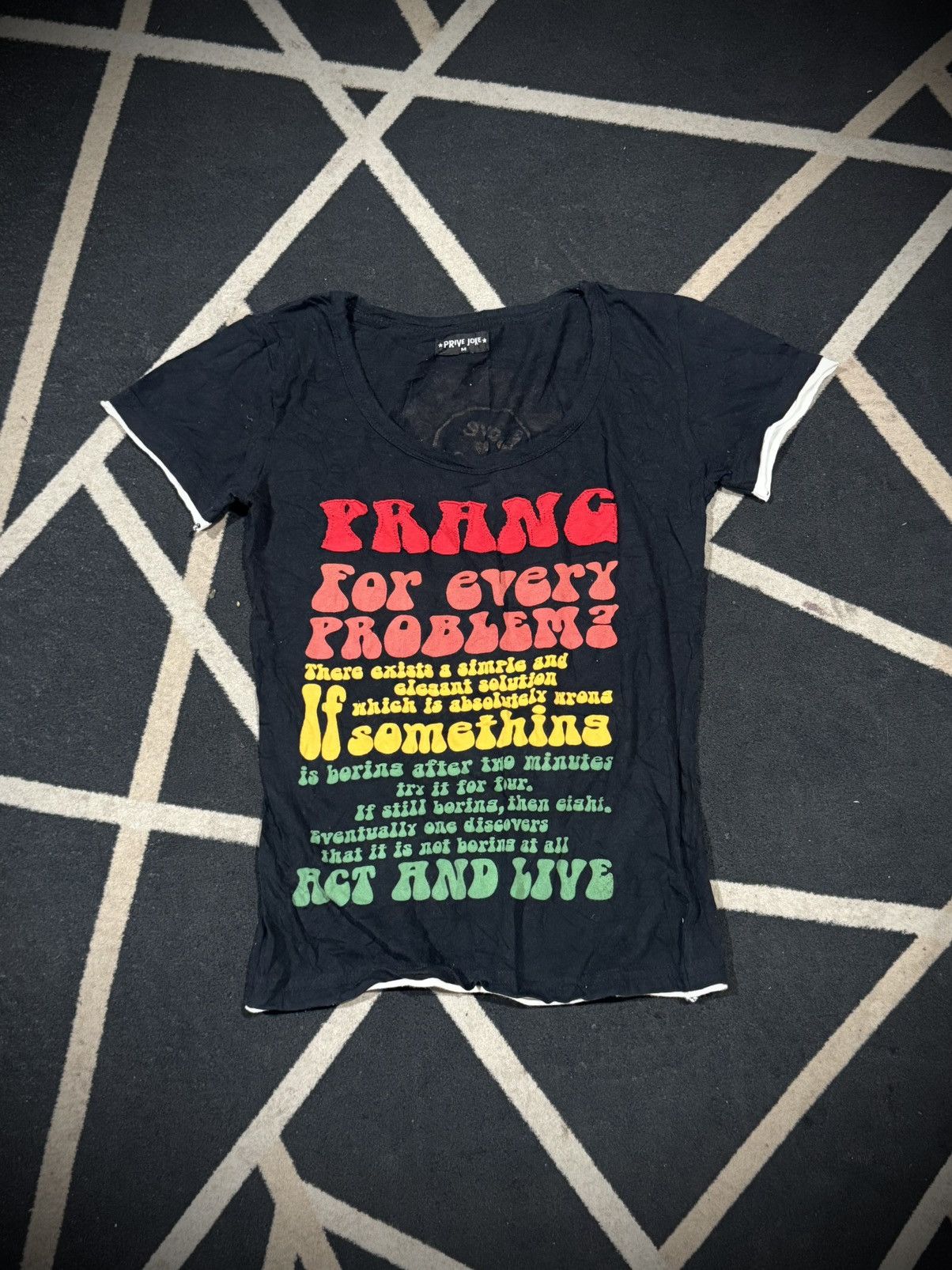 Hysteric Glamour Gothic Japanese Tees Quotes Love Saves Size US S / EU 44-46 / 1 - 1 Thumbnail