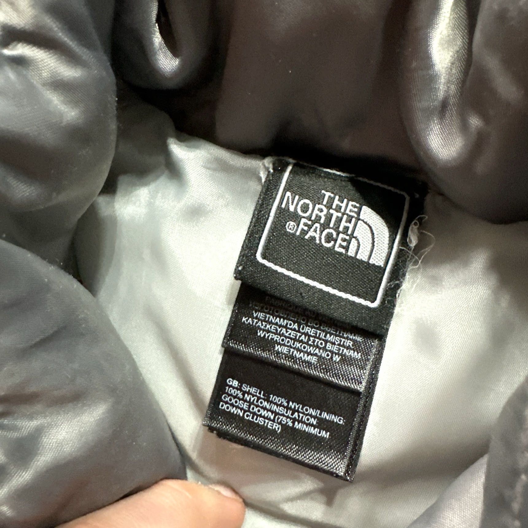 The North Face The North Face Women’s Jacket Puffer 550 Down Filled Medium Ladies Silver Size M / US 6-8 / IT 42-44 - 4 Thumbnail