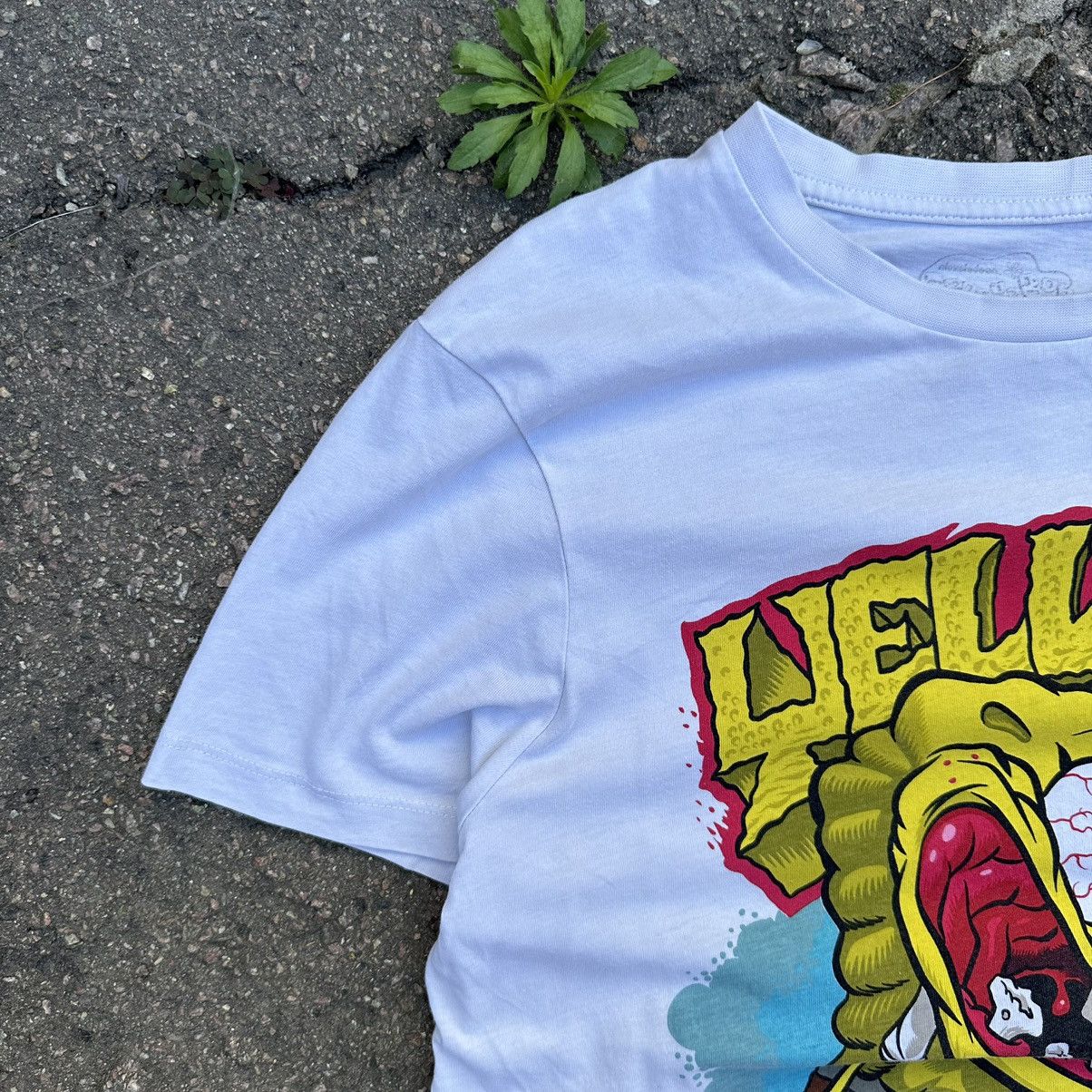 Nickelodeon × Vintage Vintage T-shirts Spanch Bob Big Logo Joke Humor Style USA Size US S / EU 44-46 / 1 - 3 Thumbnail