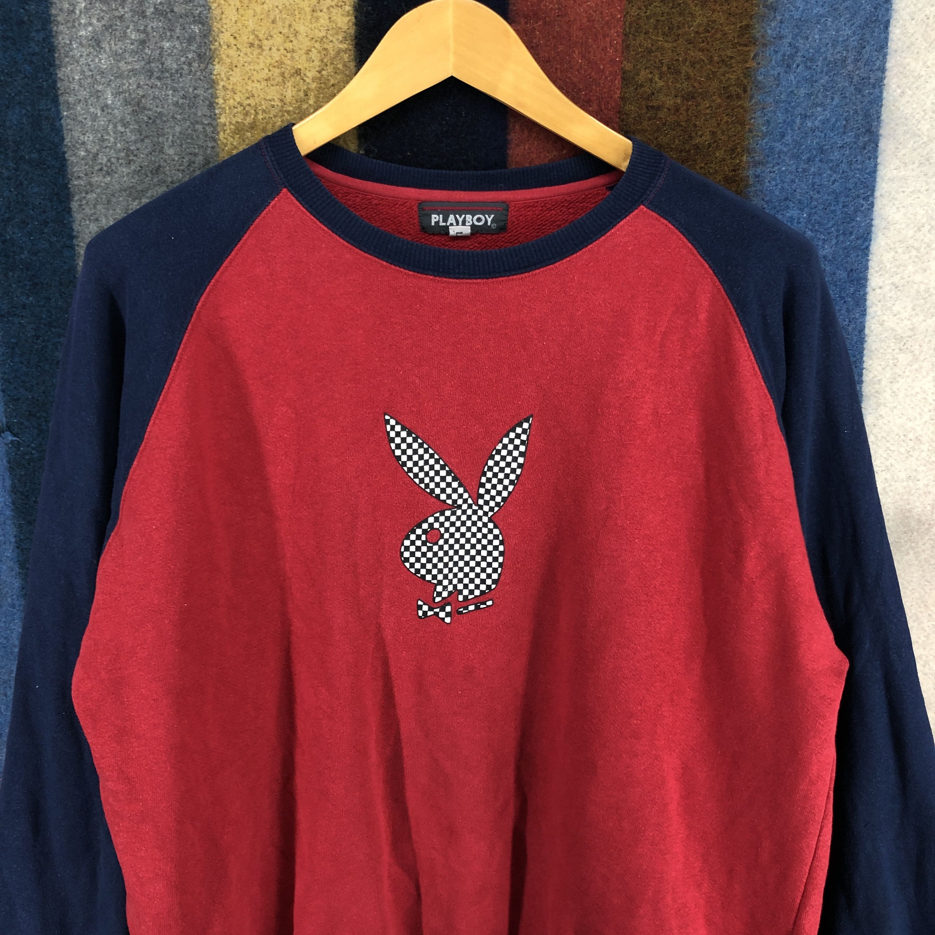 Playboy Vintage PLAYBOY BUNNY Crew Neck Sweatshirt #0423/R Size US L / EU 52-54 / 3 - 2 Thumbnail