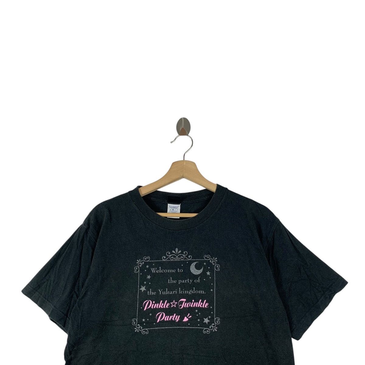 Vintage YUKARI TAMURA KINGDOM Pinkle Twinkle Party Tee Shirt Top Size US L / EU 52-54 / 3 - 2 Thumbnail