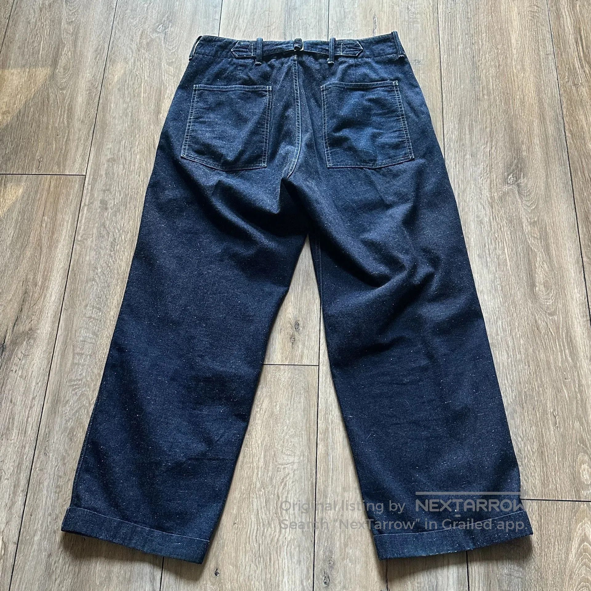 Old Joe OLD JOE Snowflake Straight Pants. Size US 32 / EU 48 - 4 Thumbnail