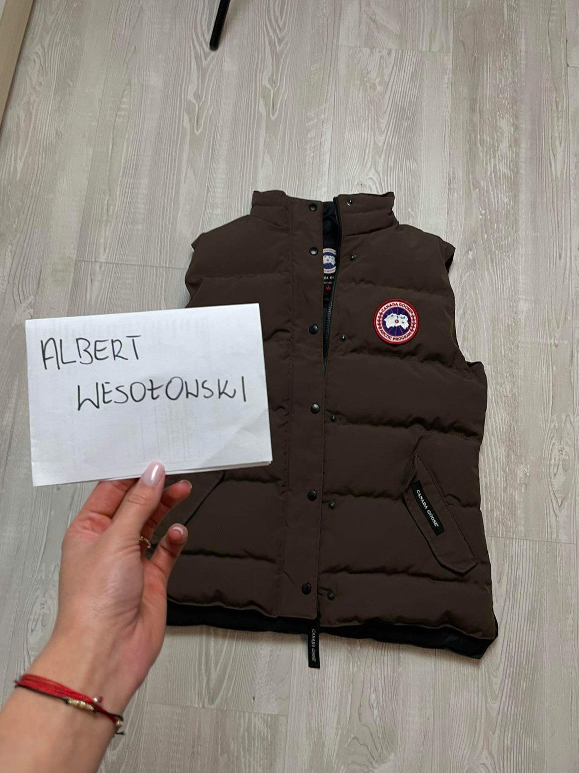 image of Canada Goose Vest Medium in Brown, Women's