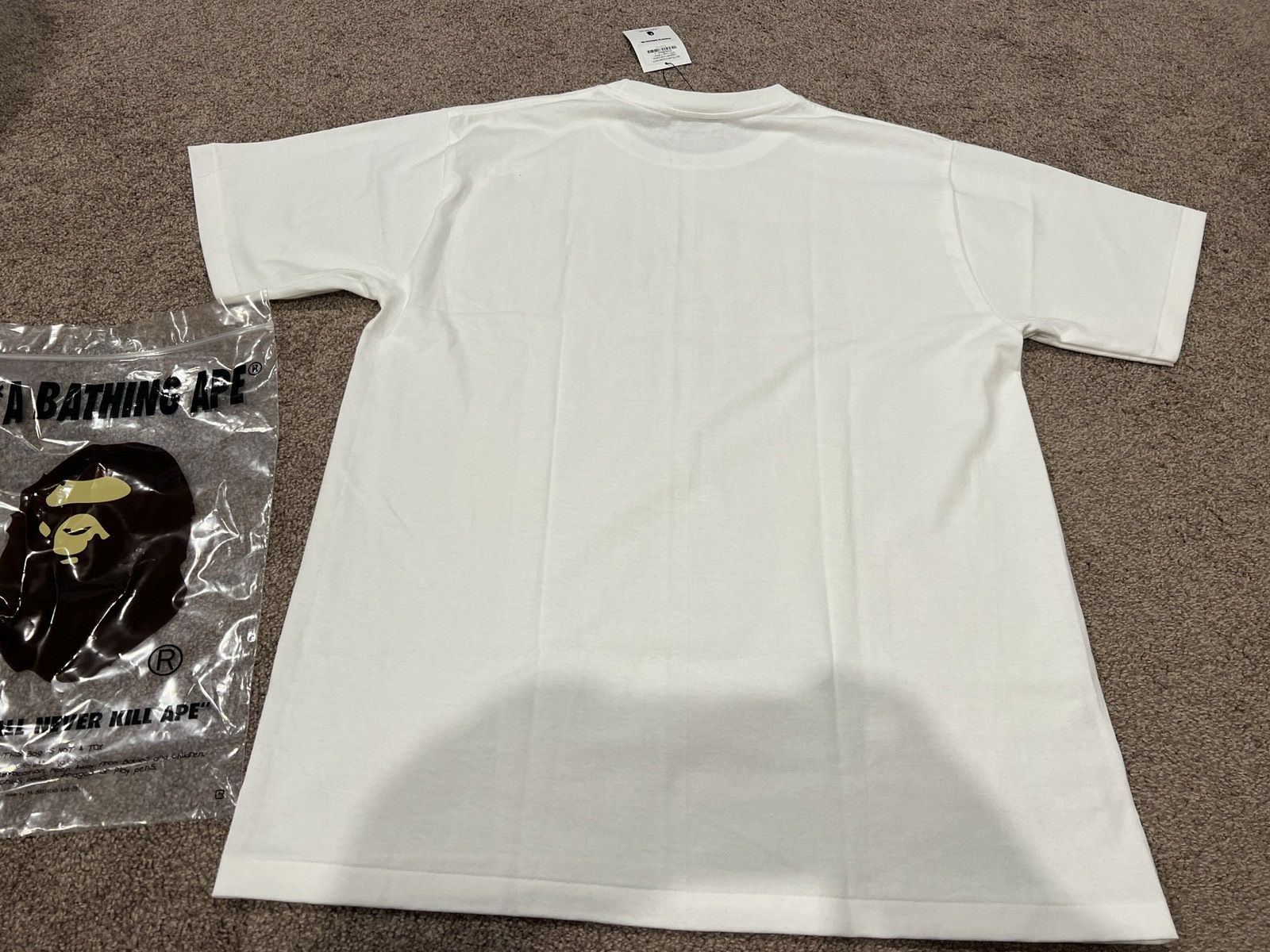 Bape Layered Line Camo NYC Logo Tee Size US XL / EU 56 / 4 - 2 Thumbnail